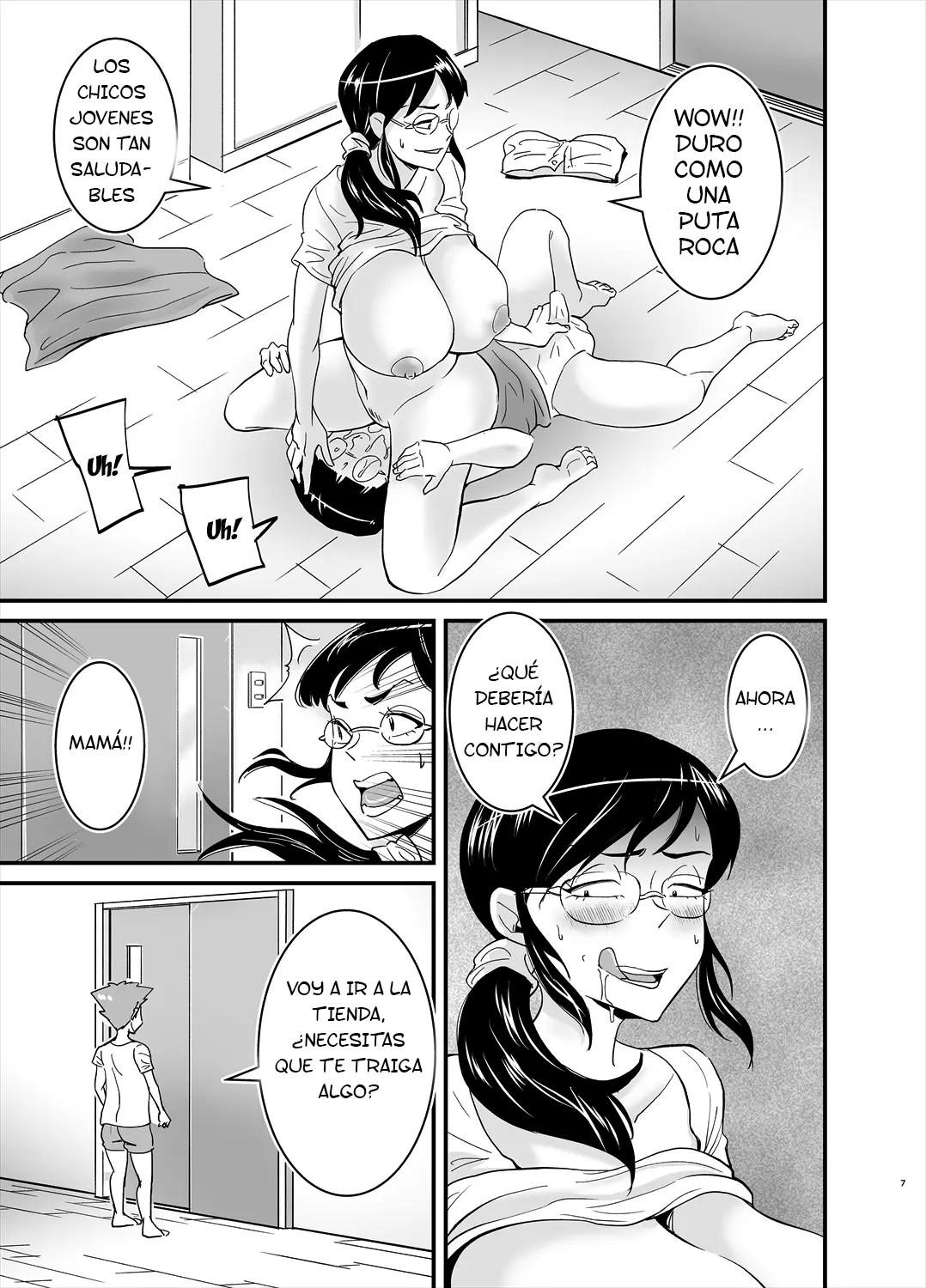 Ero Megane - La Madre Pervertida de Lentes page 7 full