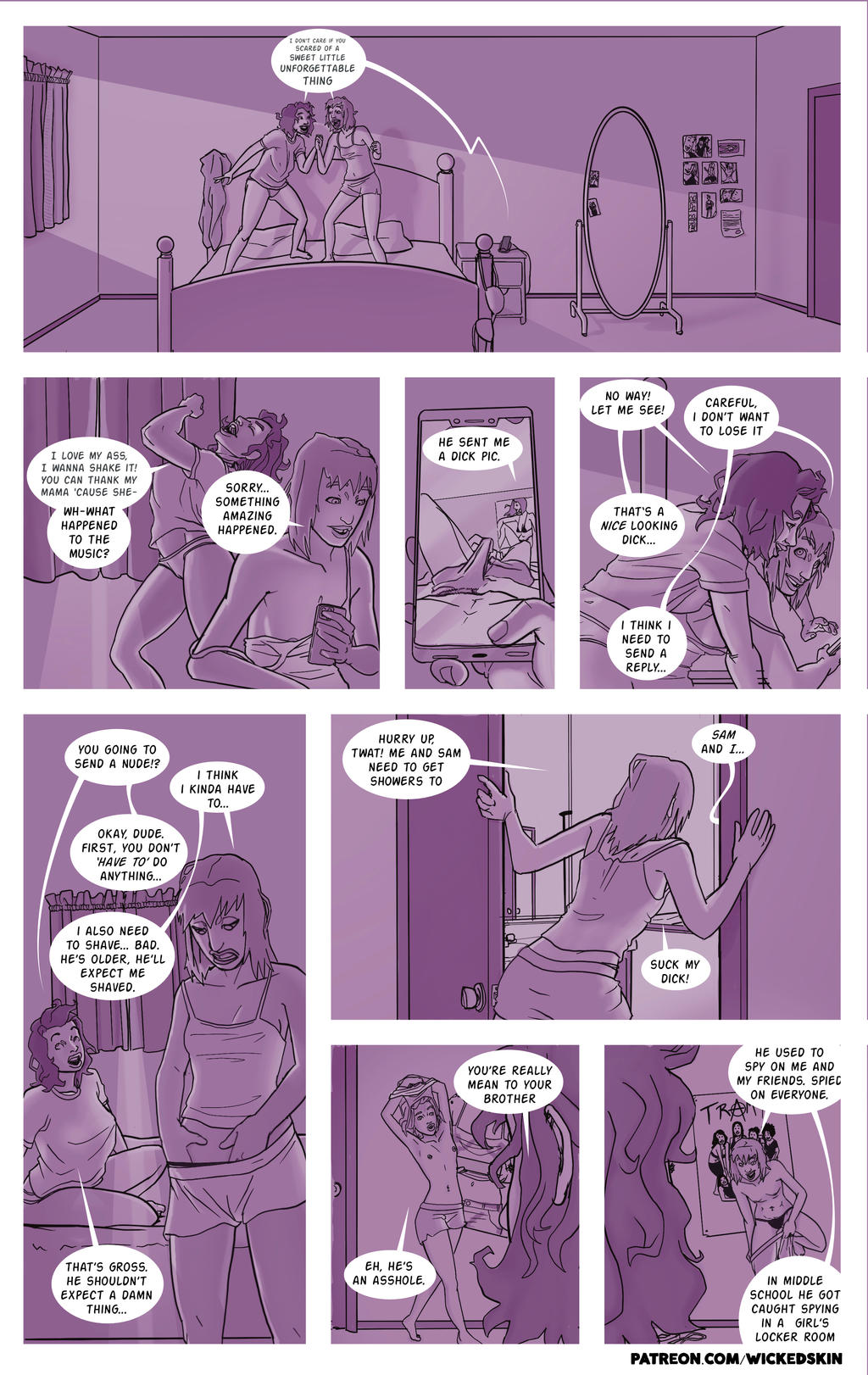 Wicked Skin: Issue 4 page 2 full
