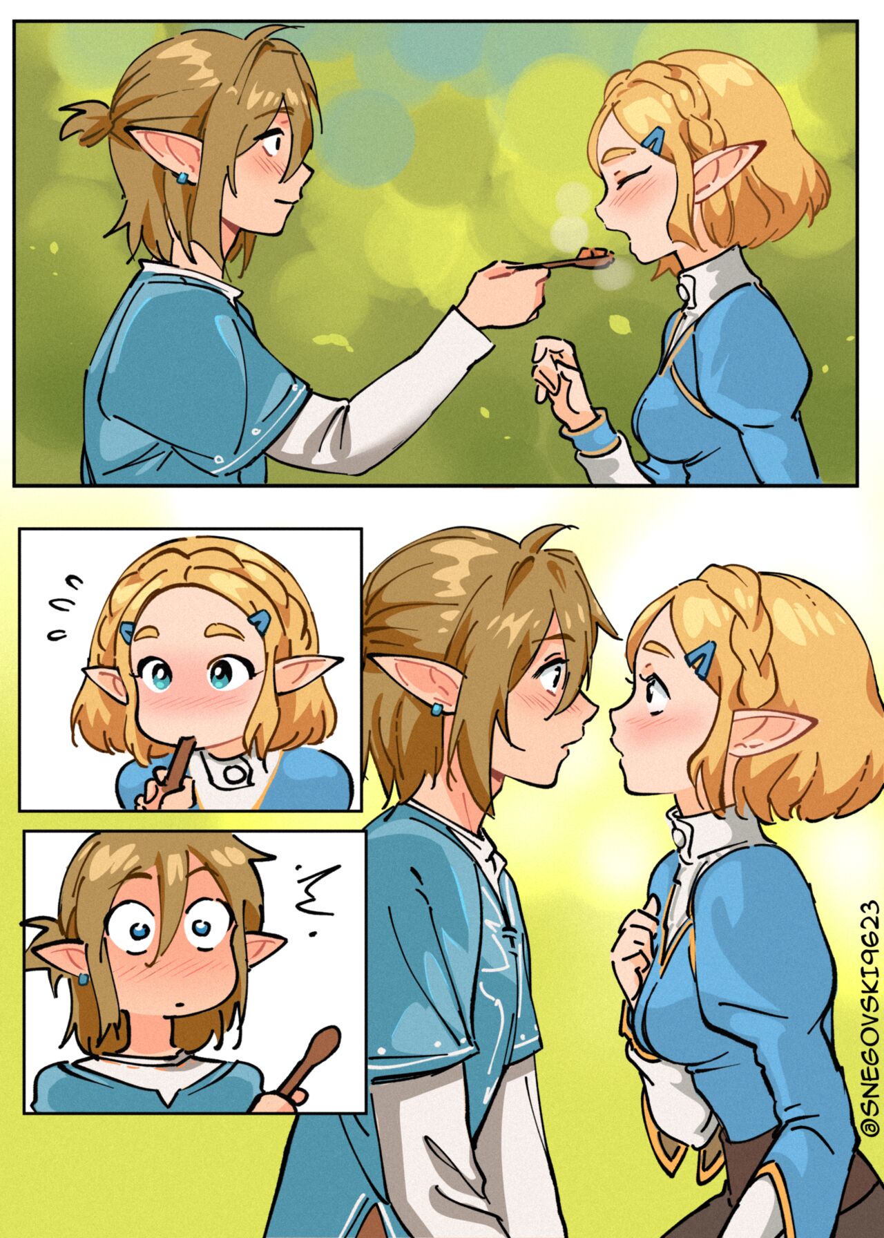 Zelda and Link Summer Vibes page 2 full