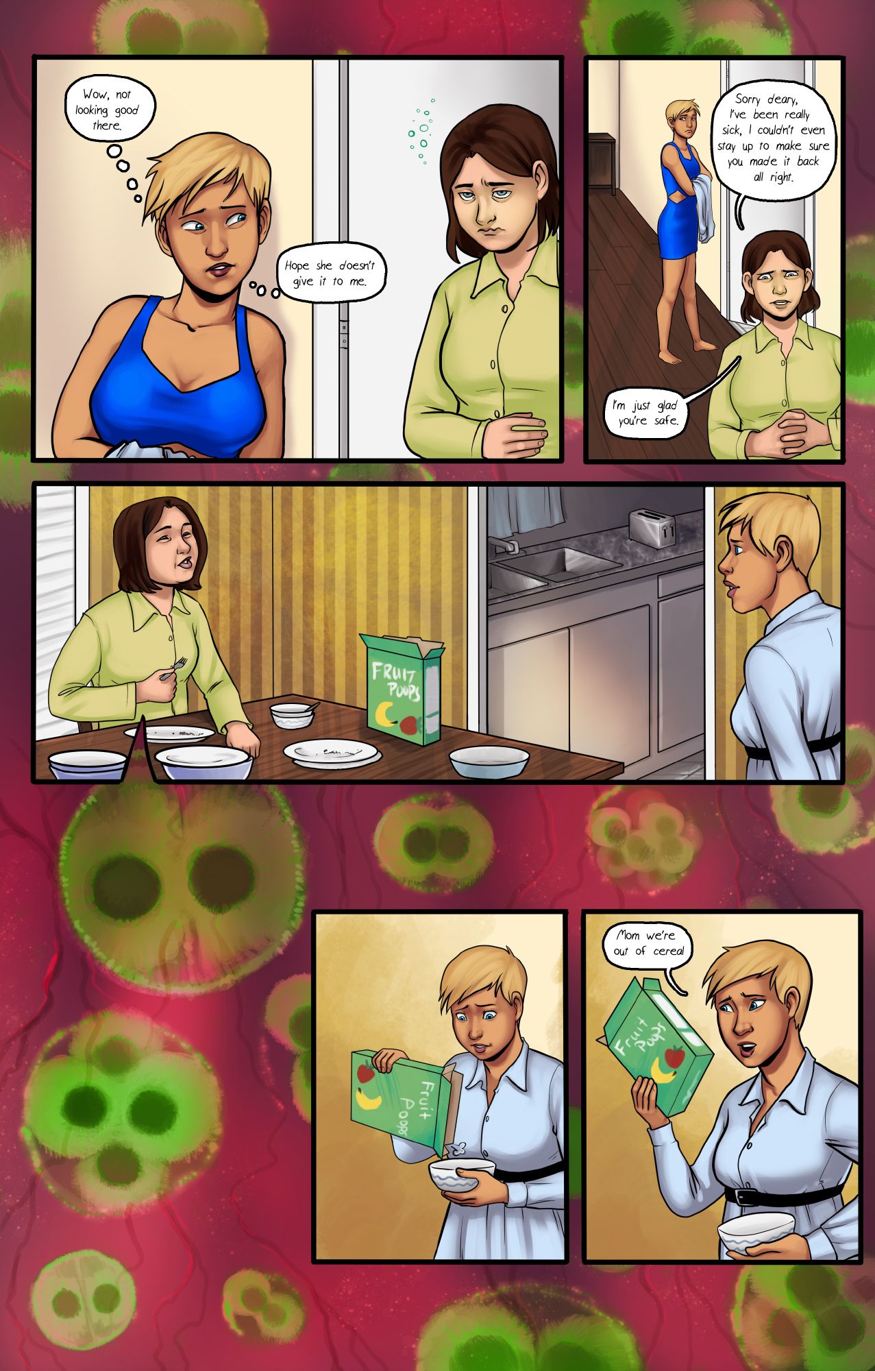 Alien Pregnancy Expansion Comic COMPLETED page 6 full