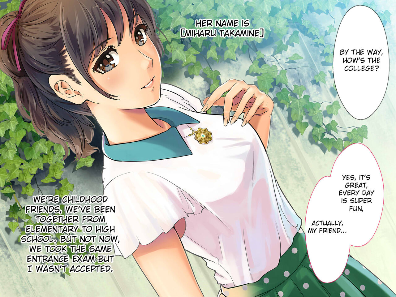 Bouyuumei Shiritsu Daigaku Yarisa no Jittai ~Shinkan Comp de Hamerareta Takamine Miharu no Baai~ page 2 full
