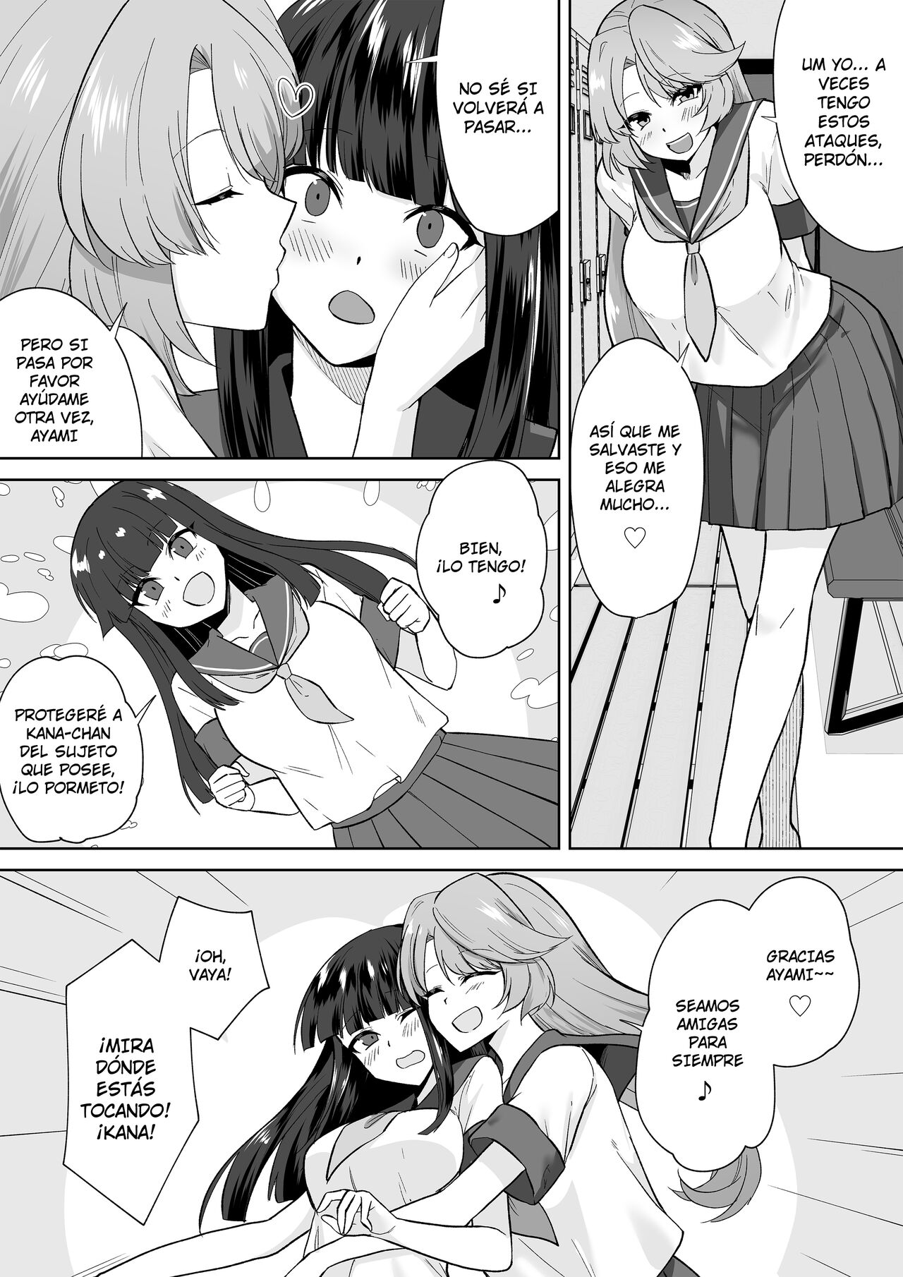 Joshikousei Sennyuu Repo2 ~Hanzaisha ga Onnanoko ni Hyoui shite mita~ | Reportaje sobre la infiltración en una escuela de mujeres 2 ~Un criminal que posee a las chicas~ page 4 full