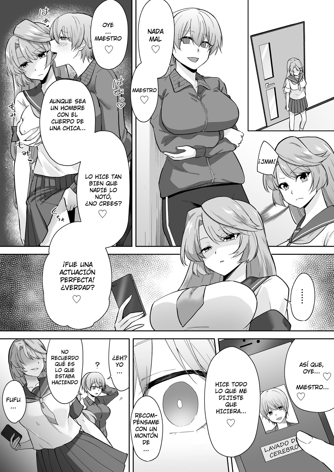 Joshikousei Sennyuu Repo2 ~Hanzaisha ga Onnanoko ni Hyoui shite mita~ | Reportaje sobre la infiltración en una escuela de mujeres 2 ~Un criminal que posee a las chicas~ page 7 full