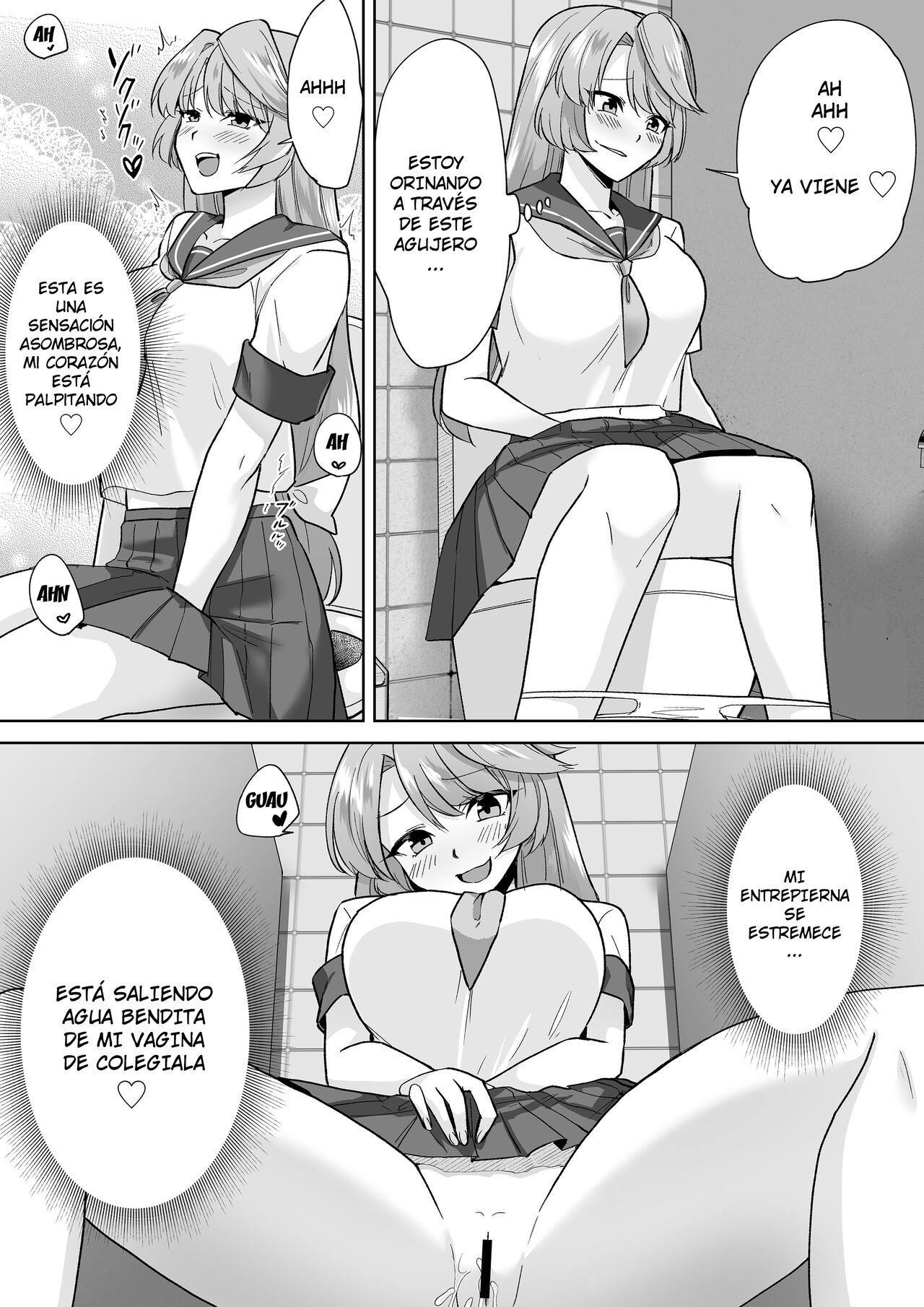 Joshikousei Sennyuu Repo2 ~Hanzaisha ga Onnanoko ni Hyoui shite mita~ | Reportaje sobre la infiltración en una escuela de mujeres 2 ~Un criminal que posee a las chicas~ page 9 full