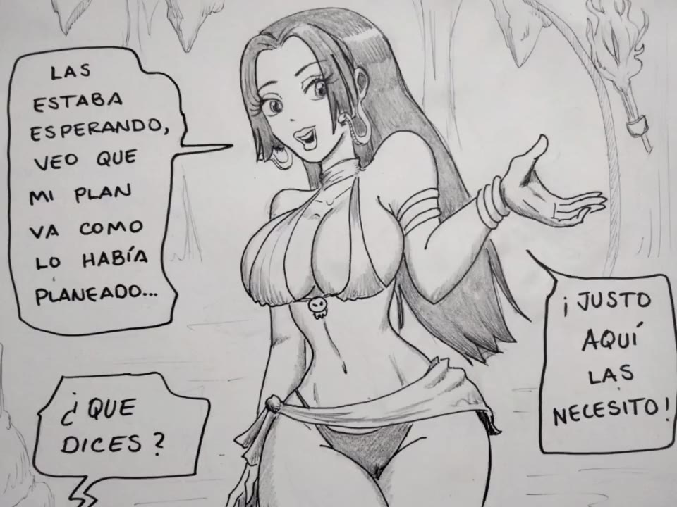 Robin and Nami vs Boa Hancock page 9 full