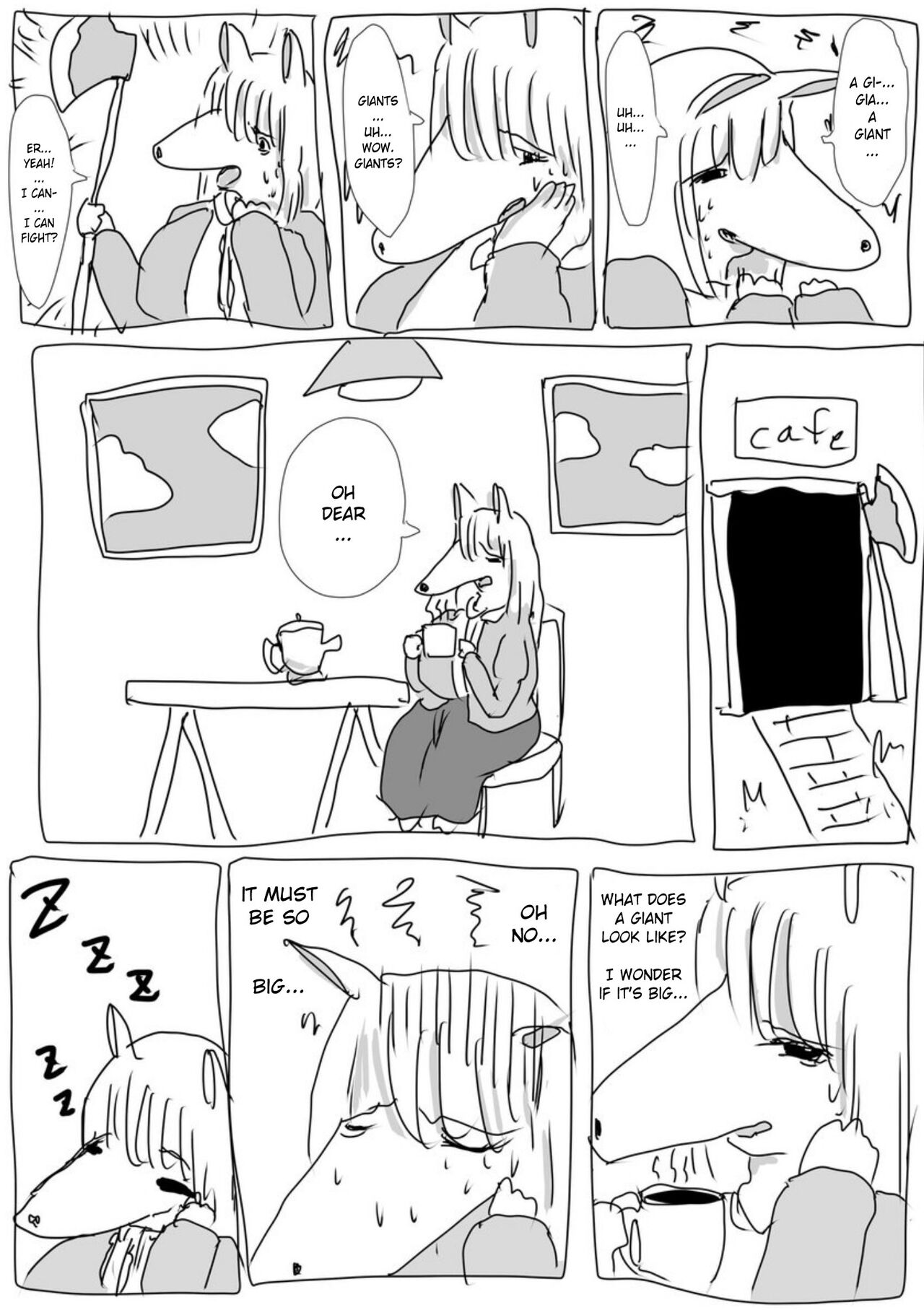 Kemo Fujin  | 兽人夫人 page 2 full