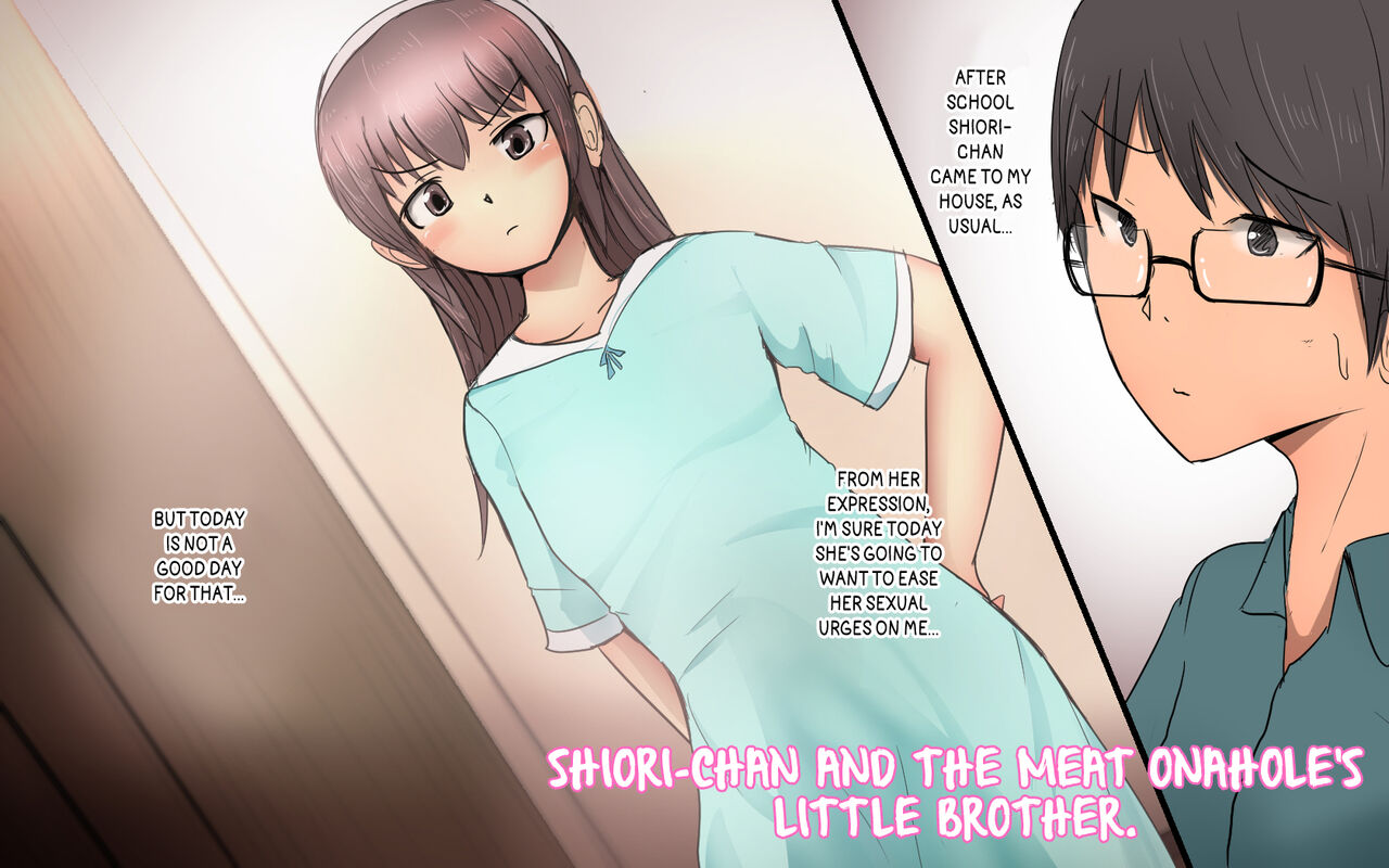 Shiori-chan to Niku Onaho no Otouto | Shiori-chan and The Meat Onahole's Little Brother page 1 full