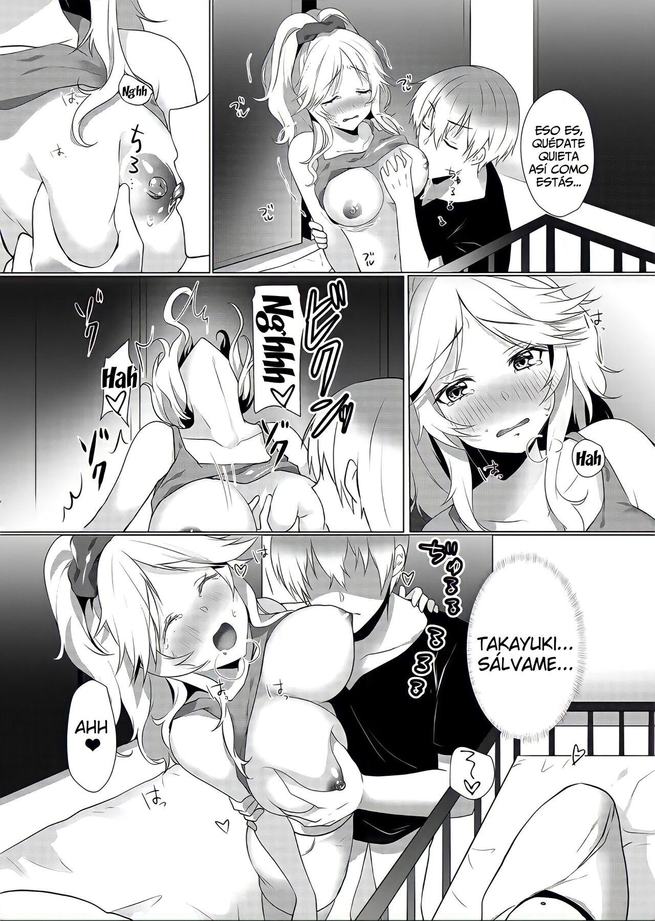 Junyuuchuu no Yanmama ni Pakopako Tanetsuke!! ~ Sonna ni Dasaretara Milk ga Afurechau! 2 | ¡Programa de Masturbación de una Mamá Gyaru Sexualmente Frustrada! - Capítulo 2 page 10 full