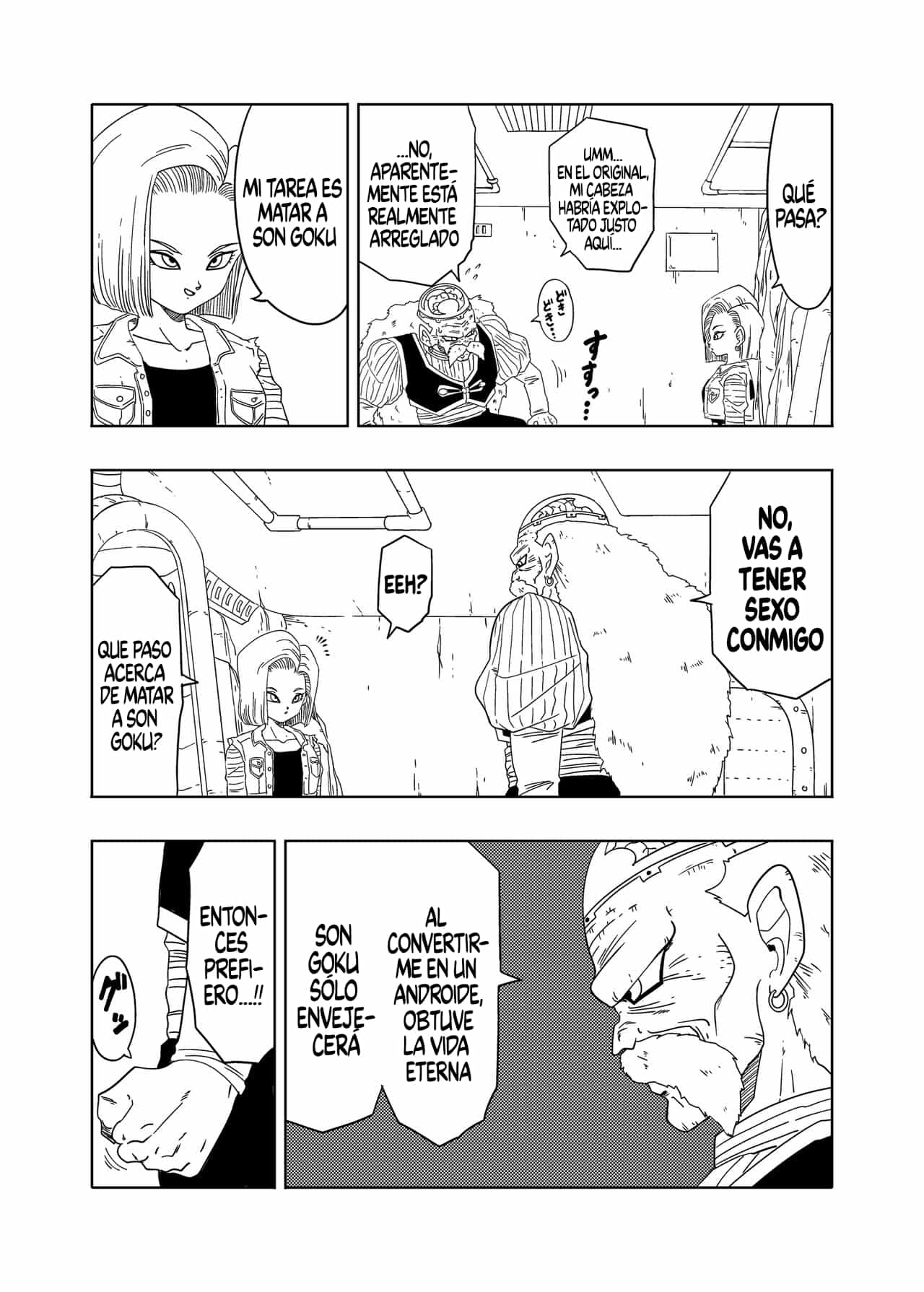 DB-X Doctor Gero x Android 18 page 3 full