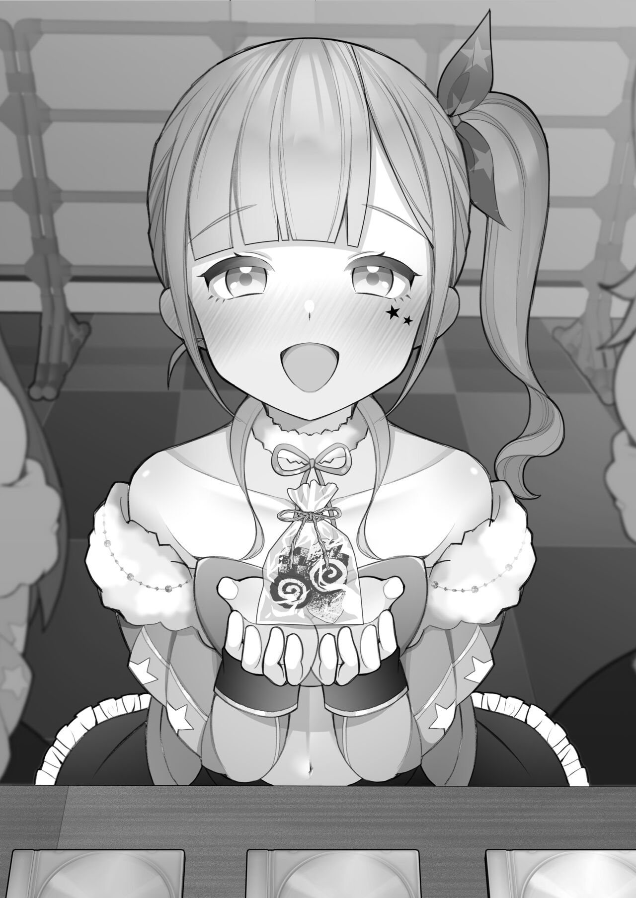 Oshi no Chika Idol ga Valentine Event de Fan ni Tezukuri Okashi o Kubatteta page 3 full