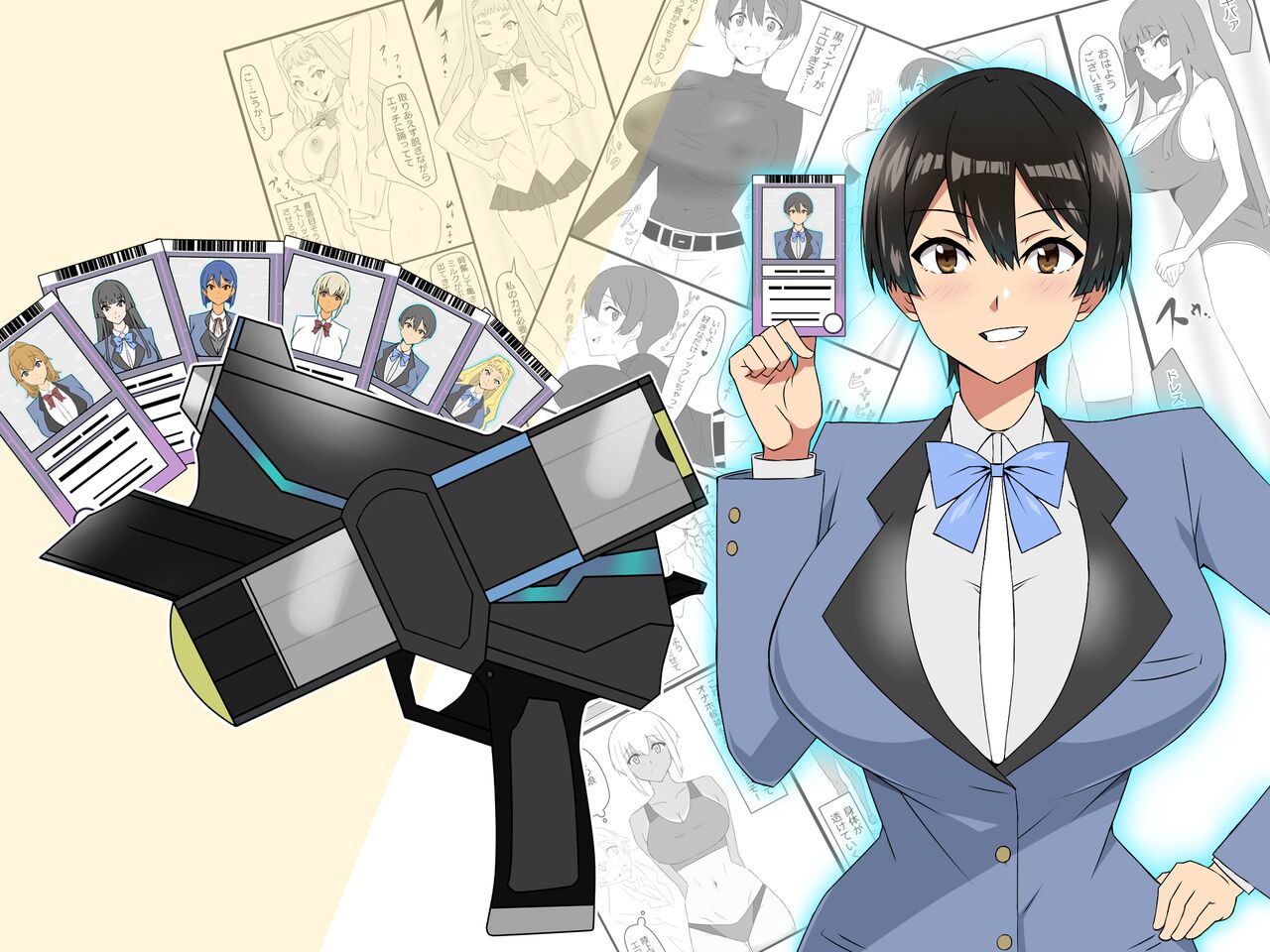 "Shoukanjuu DX DeliHealizer" ver. 2 ~Card kara Josei o Shoukan shite Ecchi suru Ohanashi~ | Shoukanjuu DX DeliHealizer ver. 2 ~A Story About Summoning Girls From Cards to Fuck Them~ page 2 full