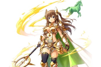 Kamihime Project R Character Art Part 1 cover