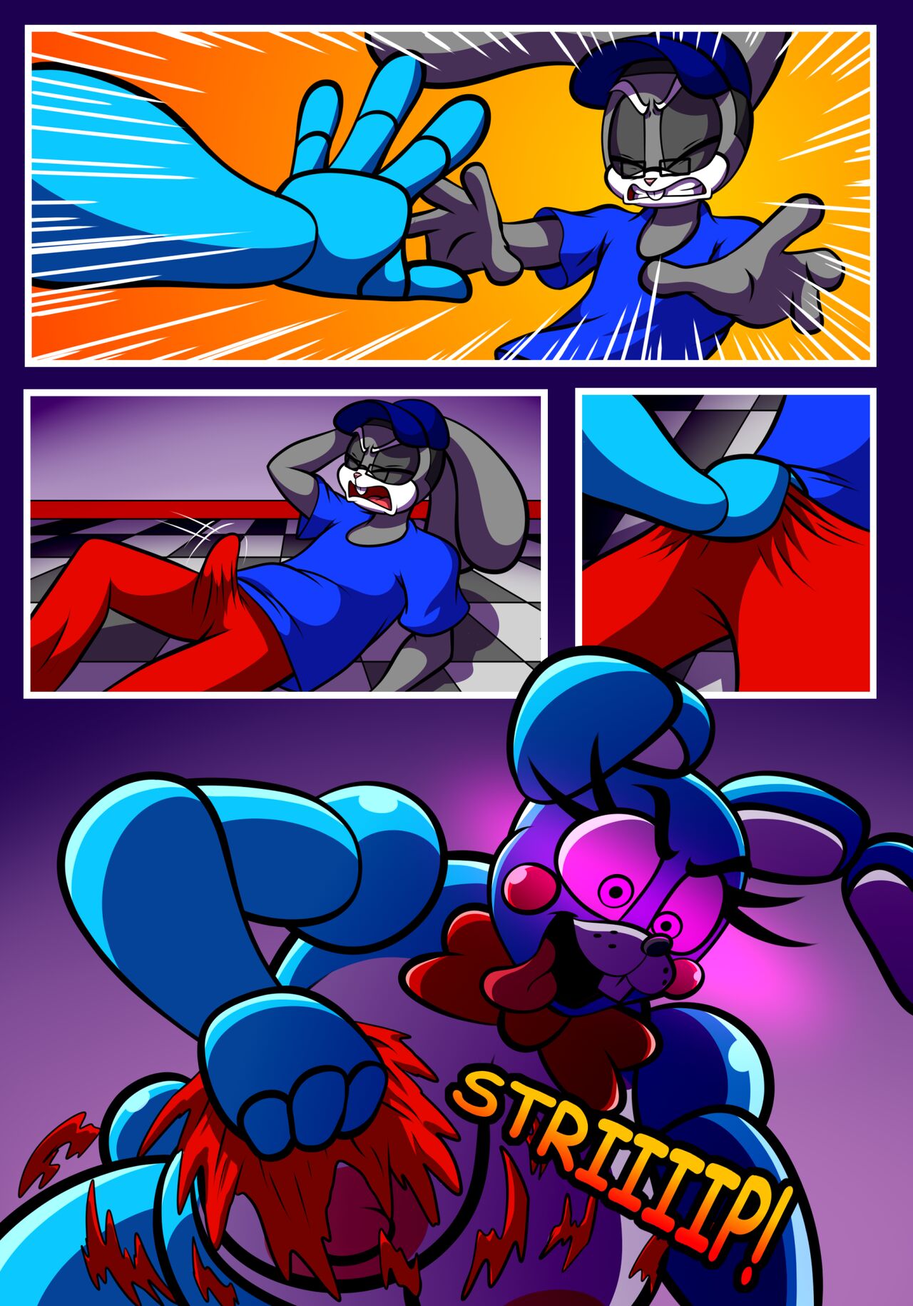 Night of the Robo Bun! page 4 full