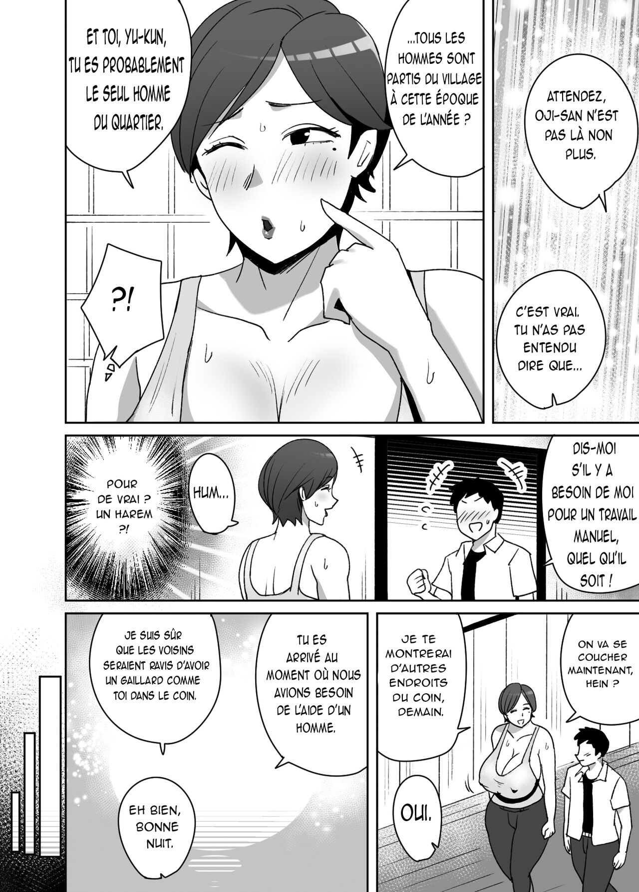 j'ai baisé ma tante campagnarde qui ne pensait pas que ses énormes seins et son corps étaient obscénes page 7 full
