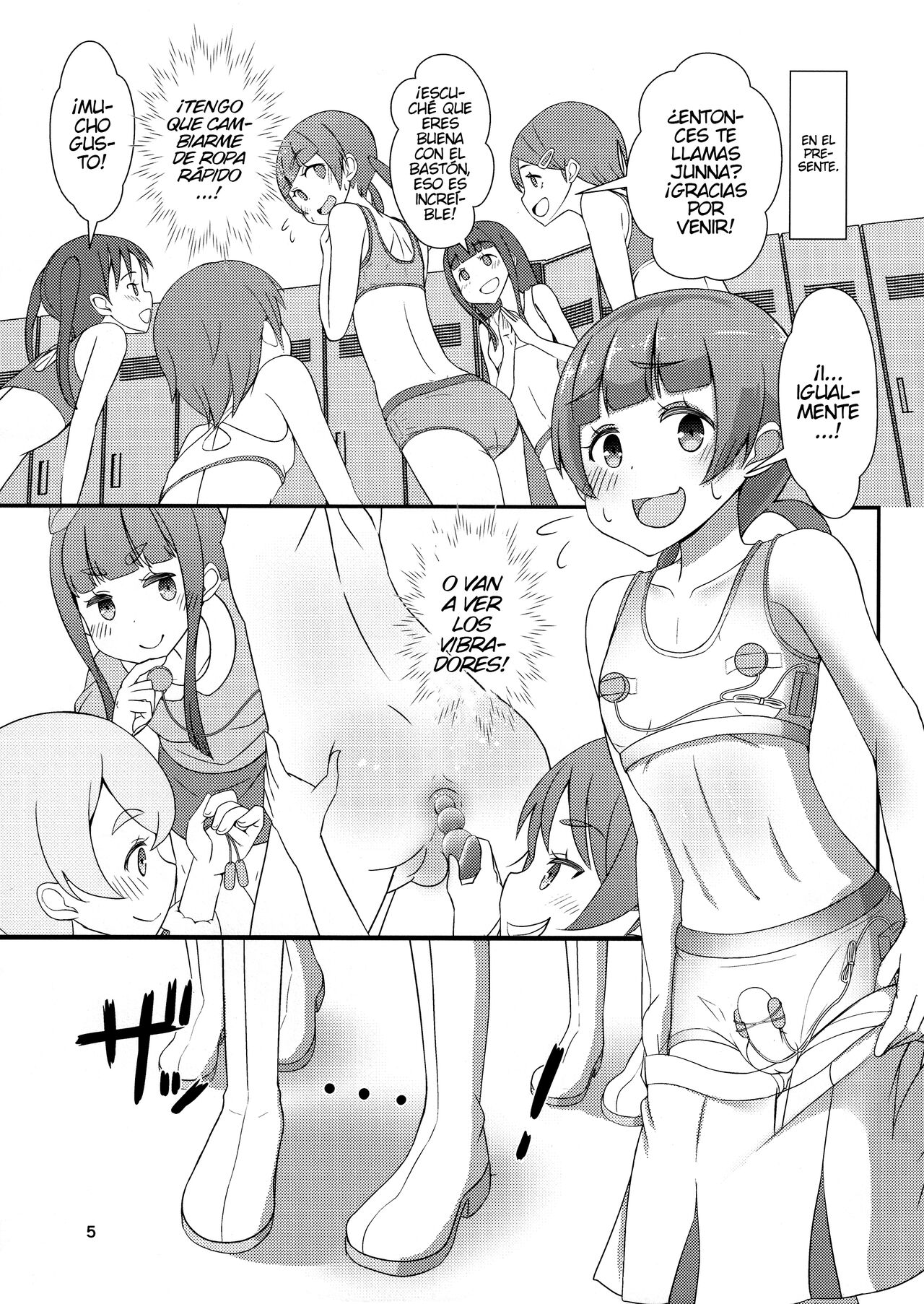 Sensei! Try dressing up like a little girl in a Marching Band! page 6 full