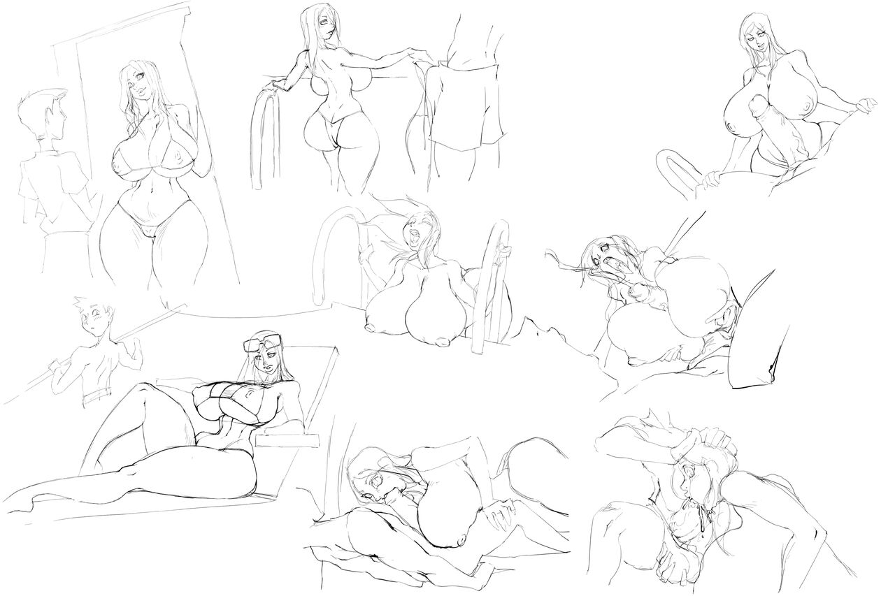 MasterOkiAkai Sketch Archive page 4 full