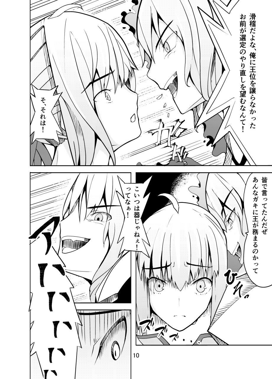 捕らえたセイバーへの調教 page 9 full