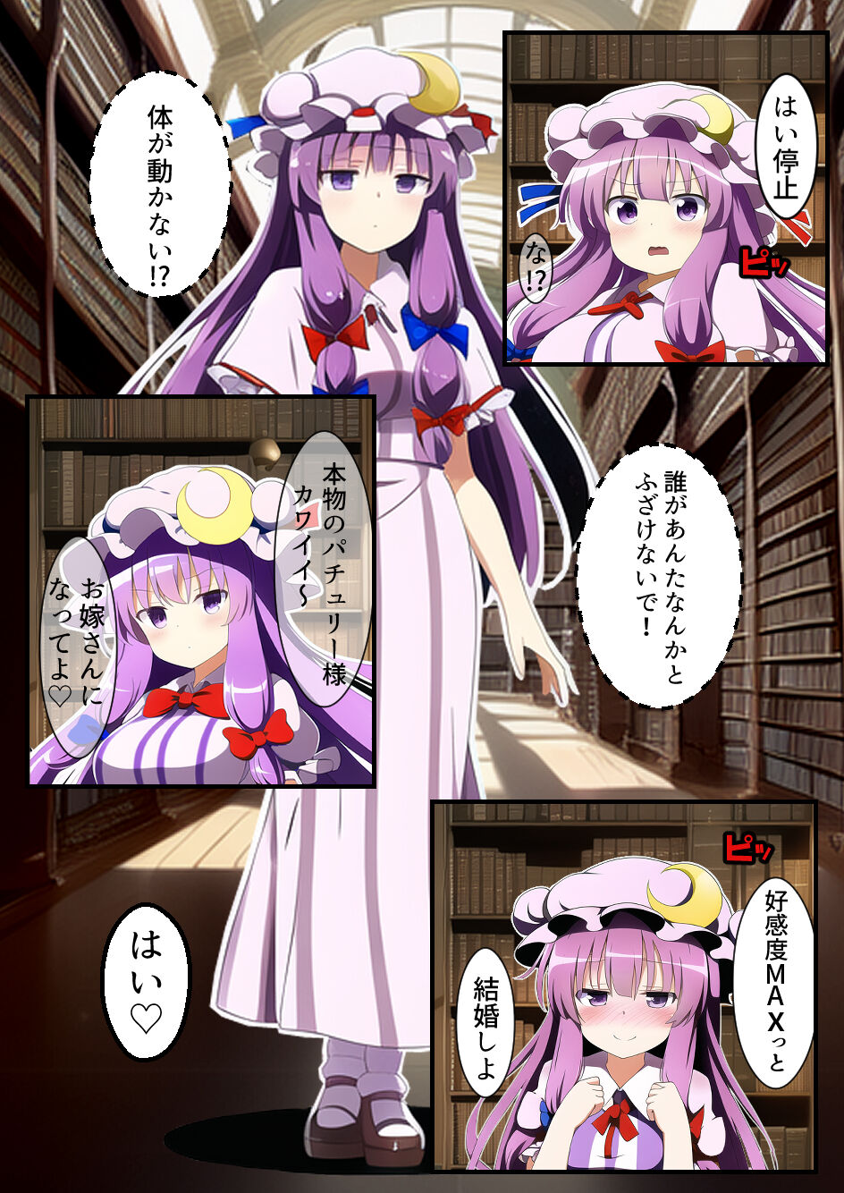 Patchouli-sama o Saimin shite Ore Senyou Onaho Yome ni Shita Ken page 5 full