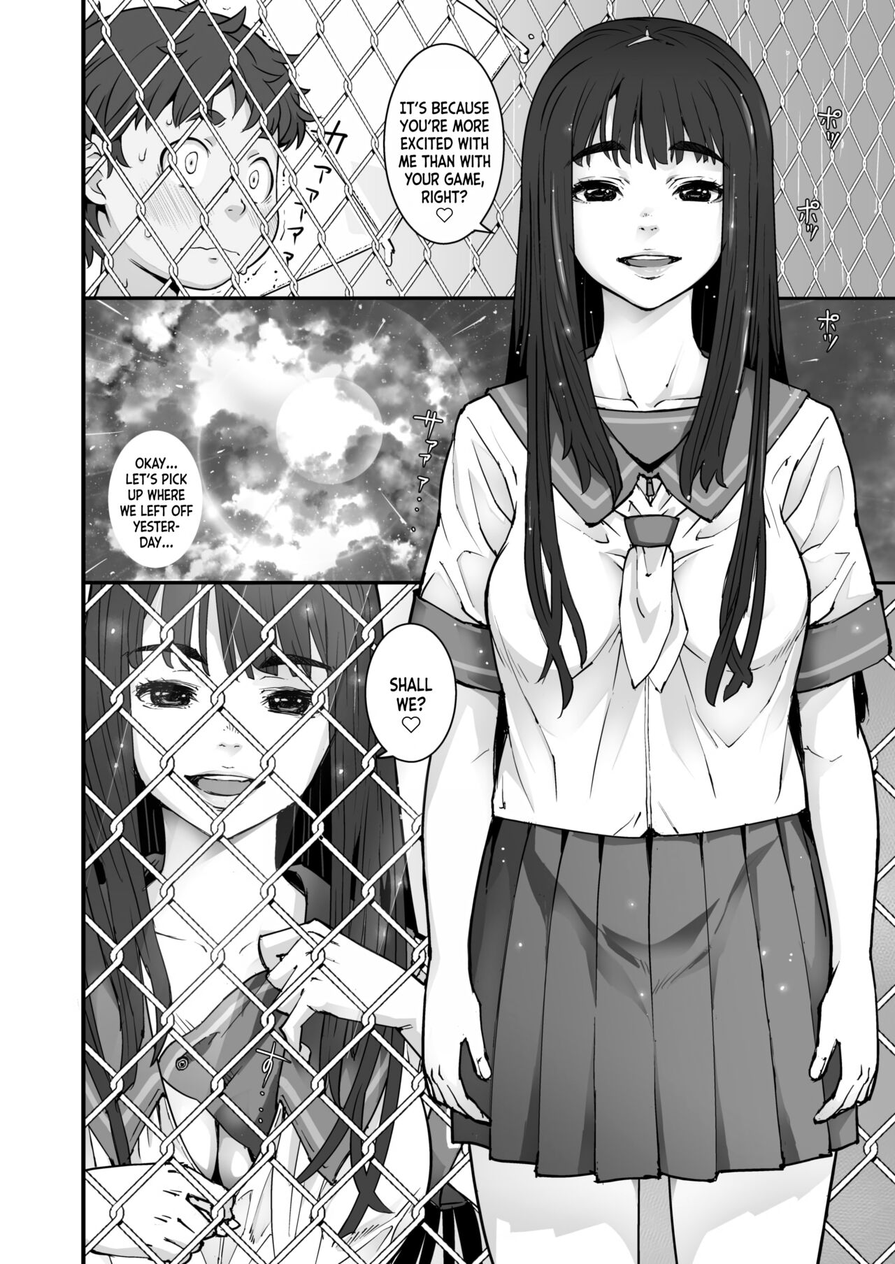 Kanaami Goshi no Natsuyasumi｜Summer Break Through the Wire Fence page 8 full