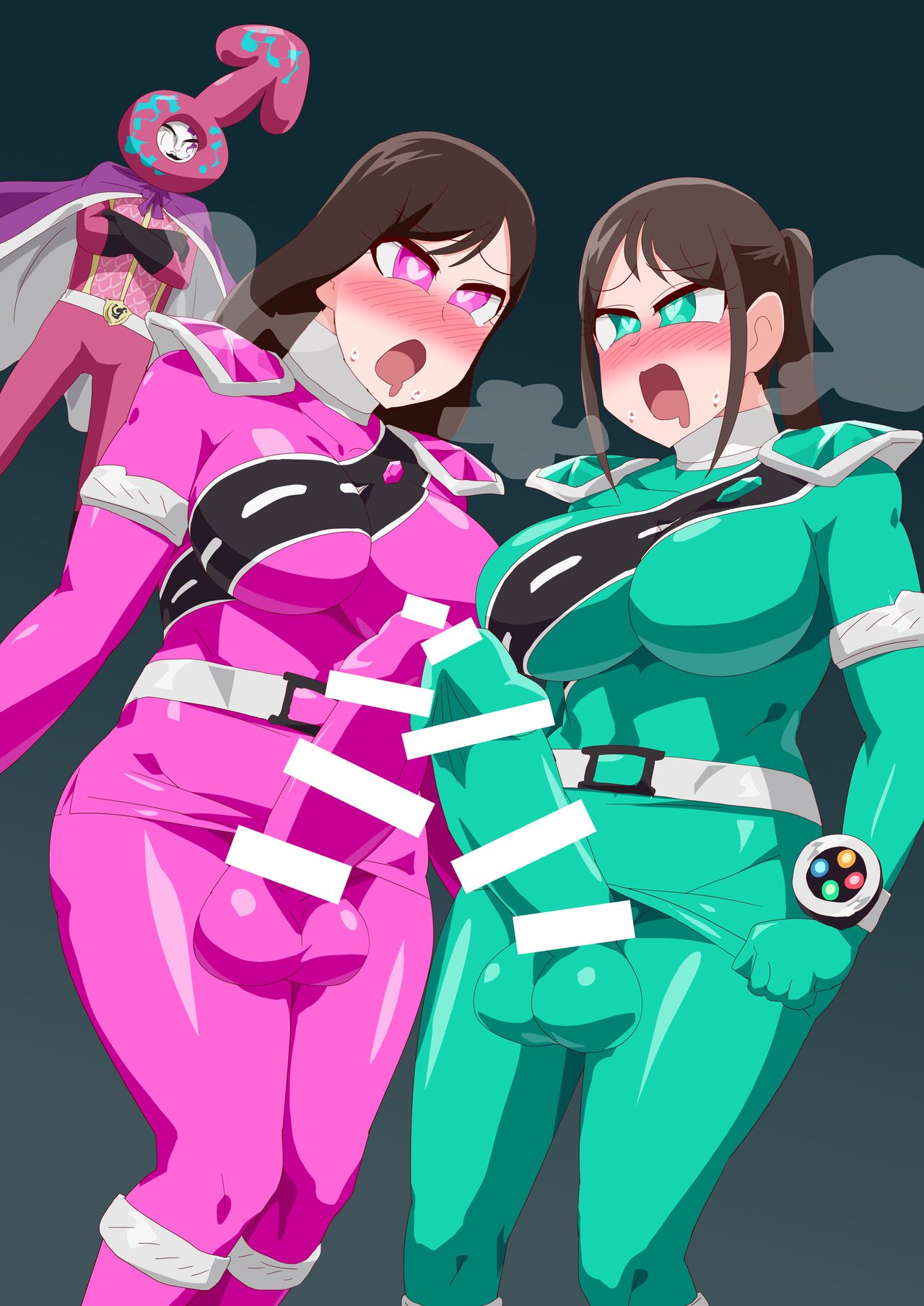 Super Sentai Heroines Futanari-Jamen page 2 full