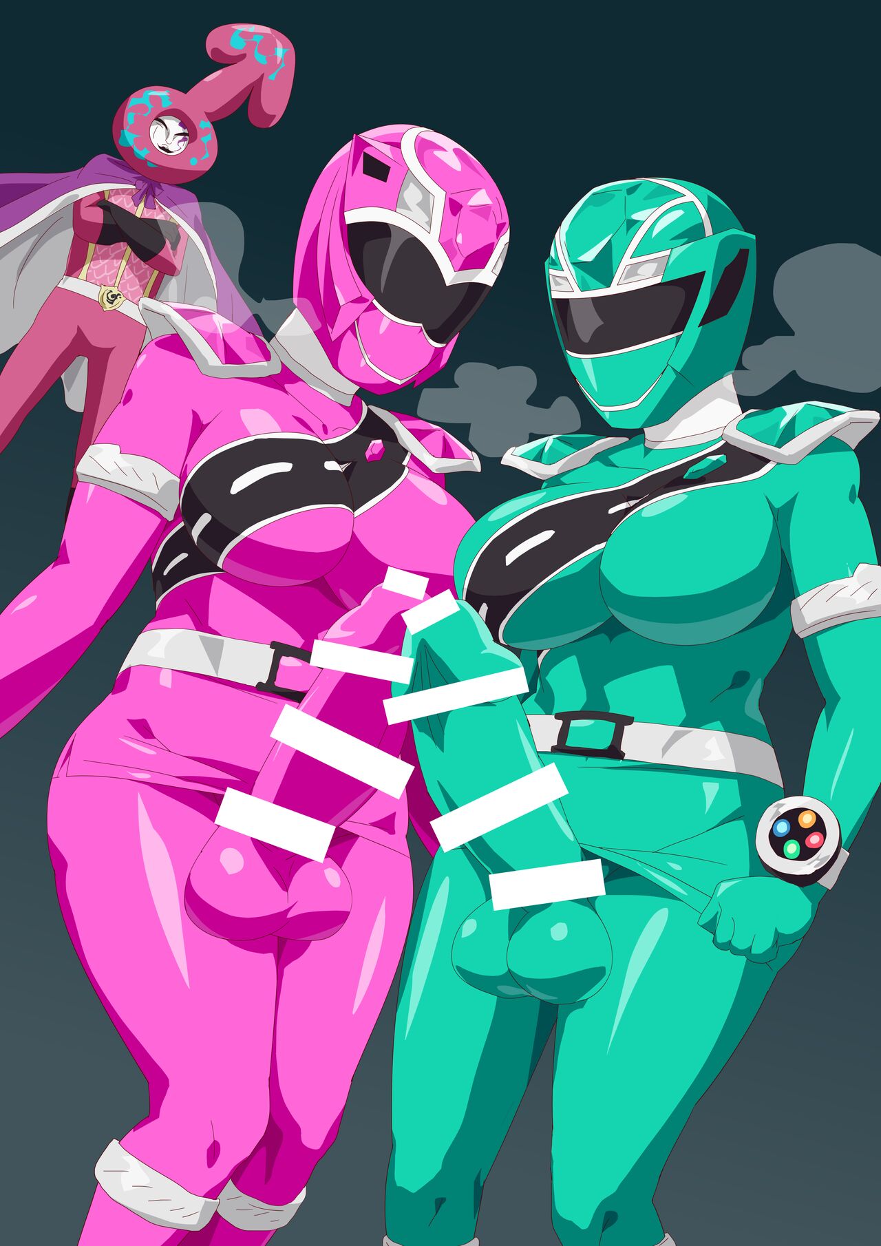 Super Sentai Heroines Futanari-Jamen page 3 full