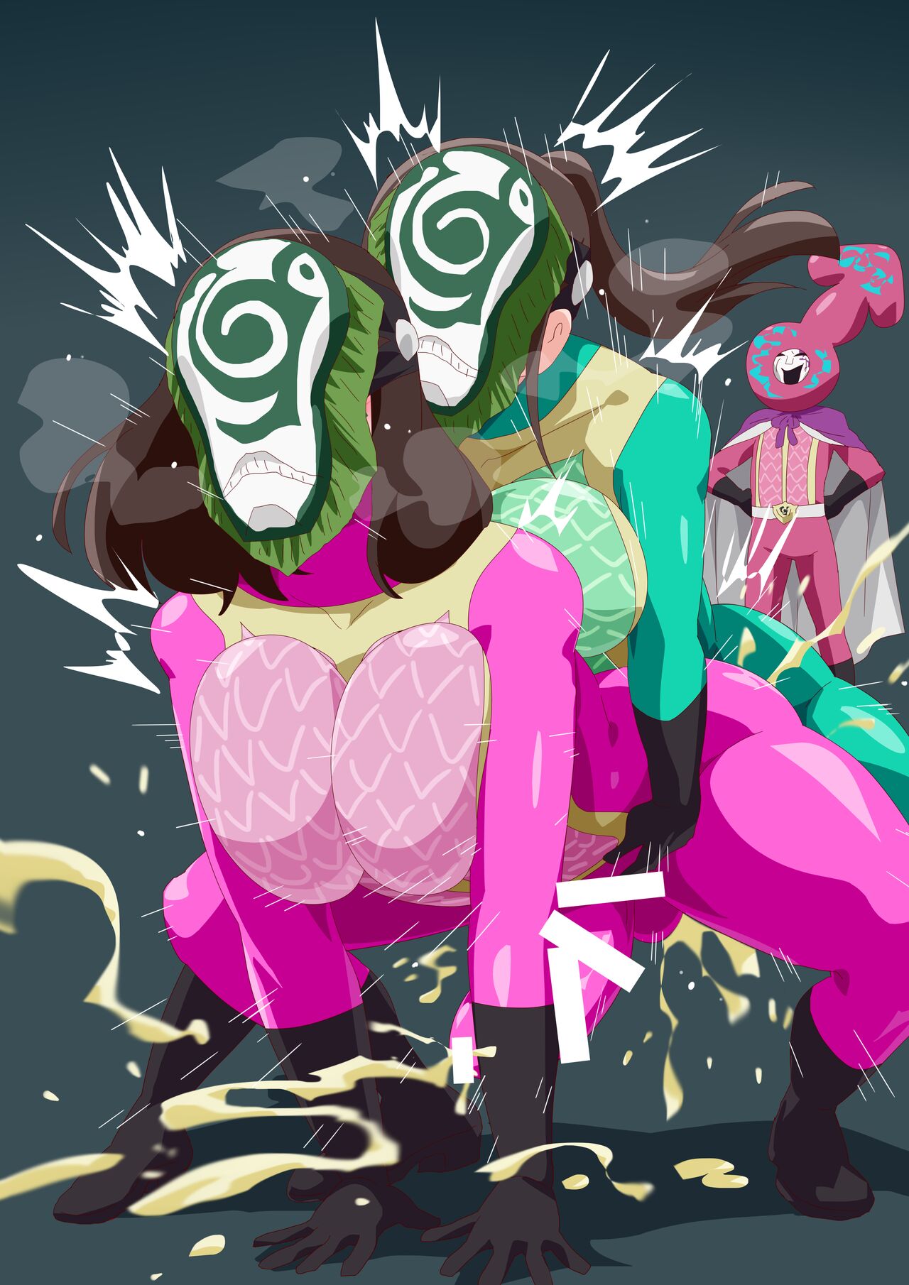 Super Sentai Heroines Futanari-Jamen page 9 full