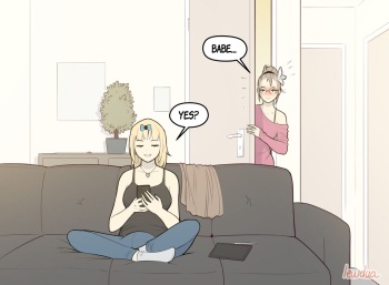 Karen showing Nessie the truth cover