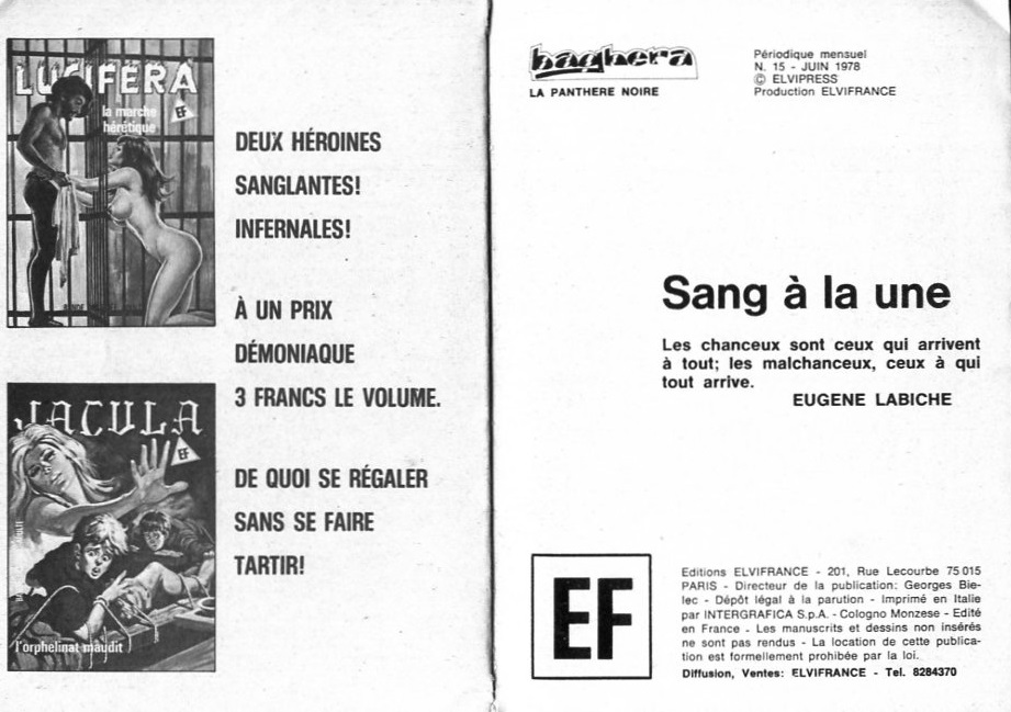 PFA - Elvifrance - Baghera #15 Sang à la une page 2 full