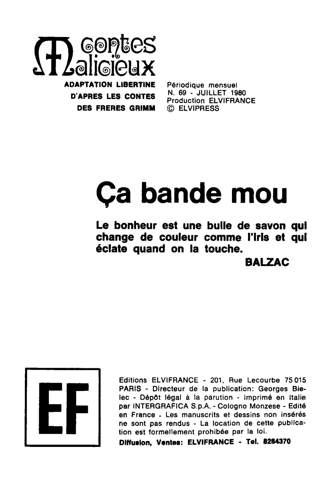 Contes Malicieux #69 : Ça bande mou page 3 full