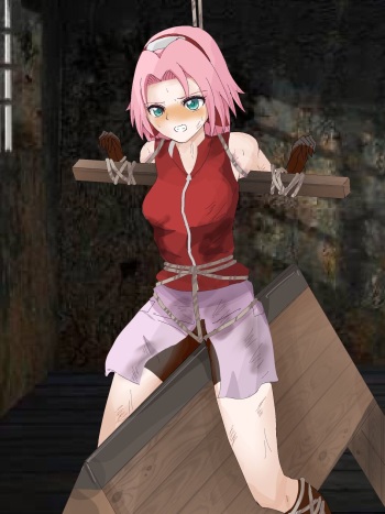 Haruno Sakura Goumon cover