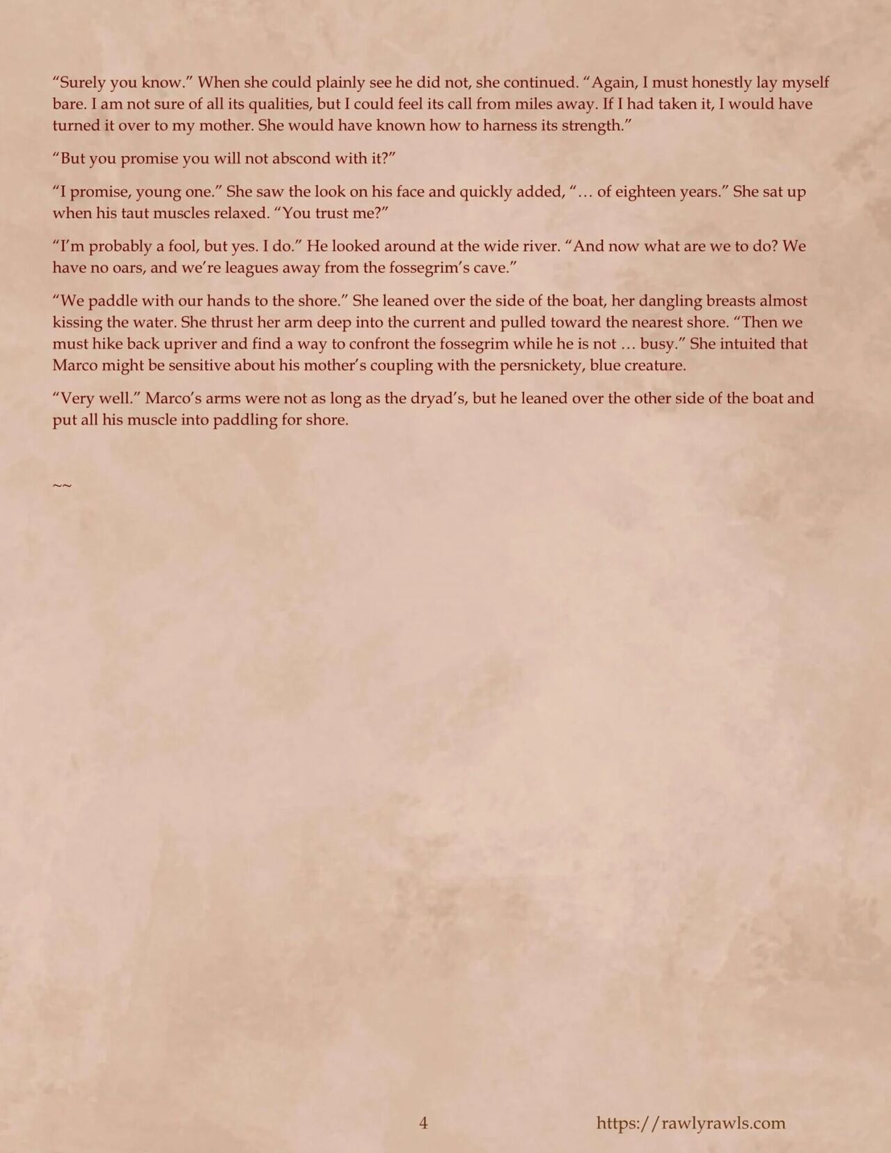The Enchanted Scepter  - 4 - english page 4 full