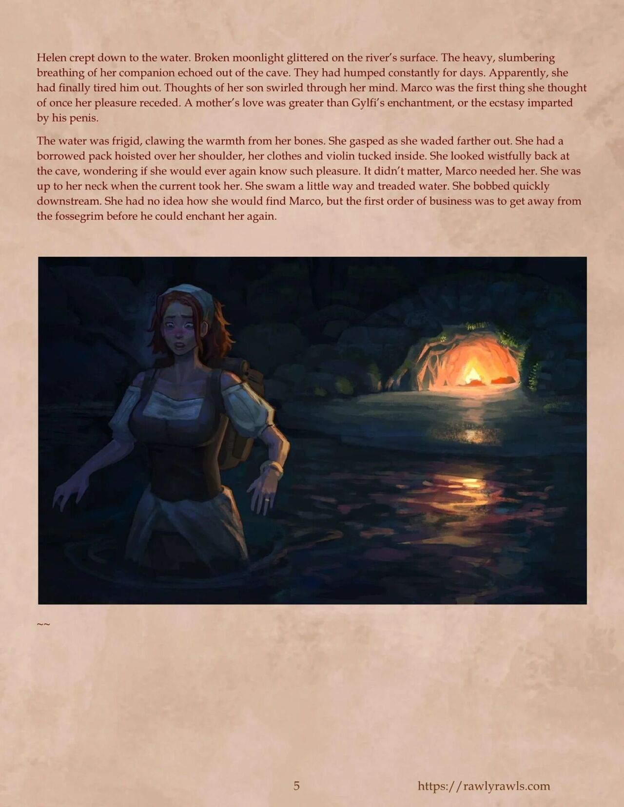 The Enchanted Scepter  - 4 - english page 5 full