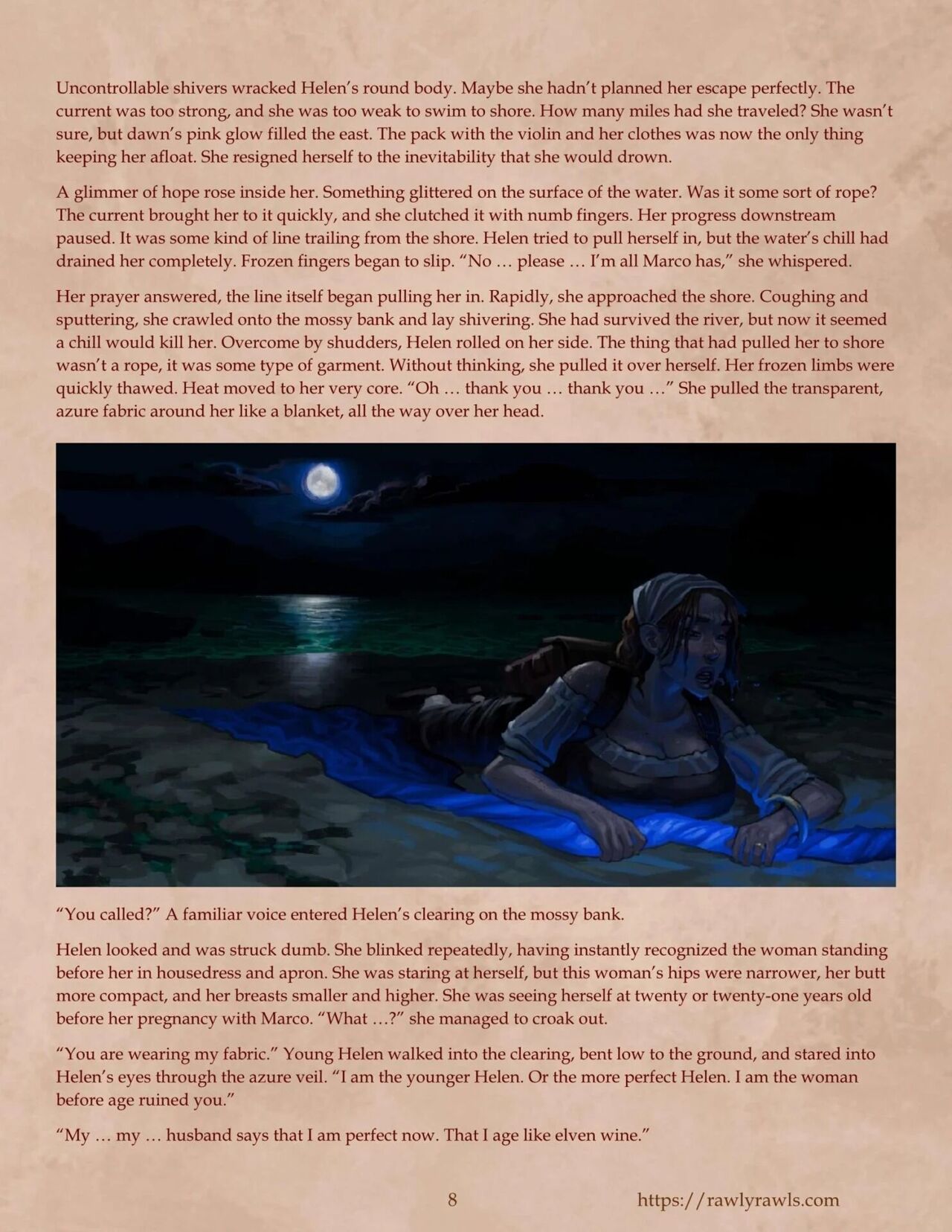 The Enchanted Scepter  - 4 - english page 8 full