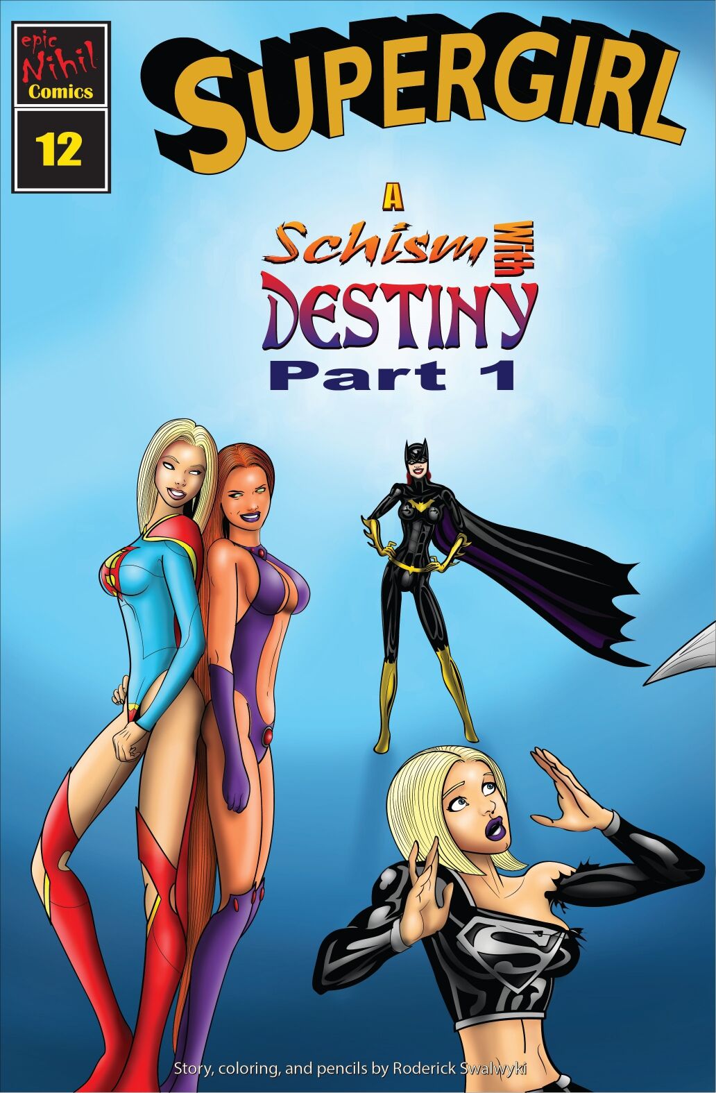 Supergirl: Issue #12 - A schism with destiny Part 1 page 1 full
