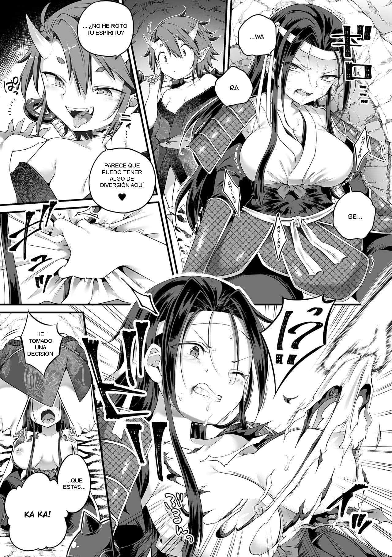 Daraku ni Itaru Oni Taiji | A Corrupted Demon Slayer page 5 full
