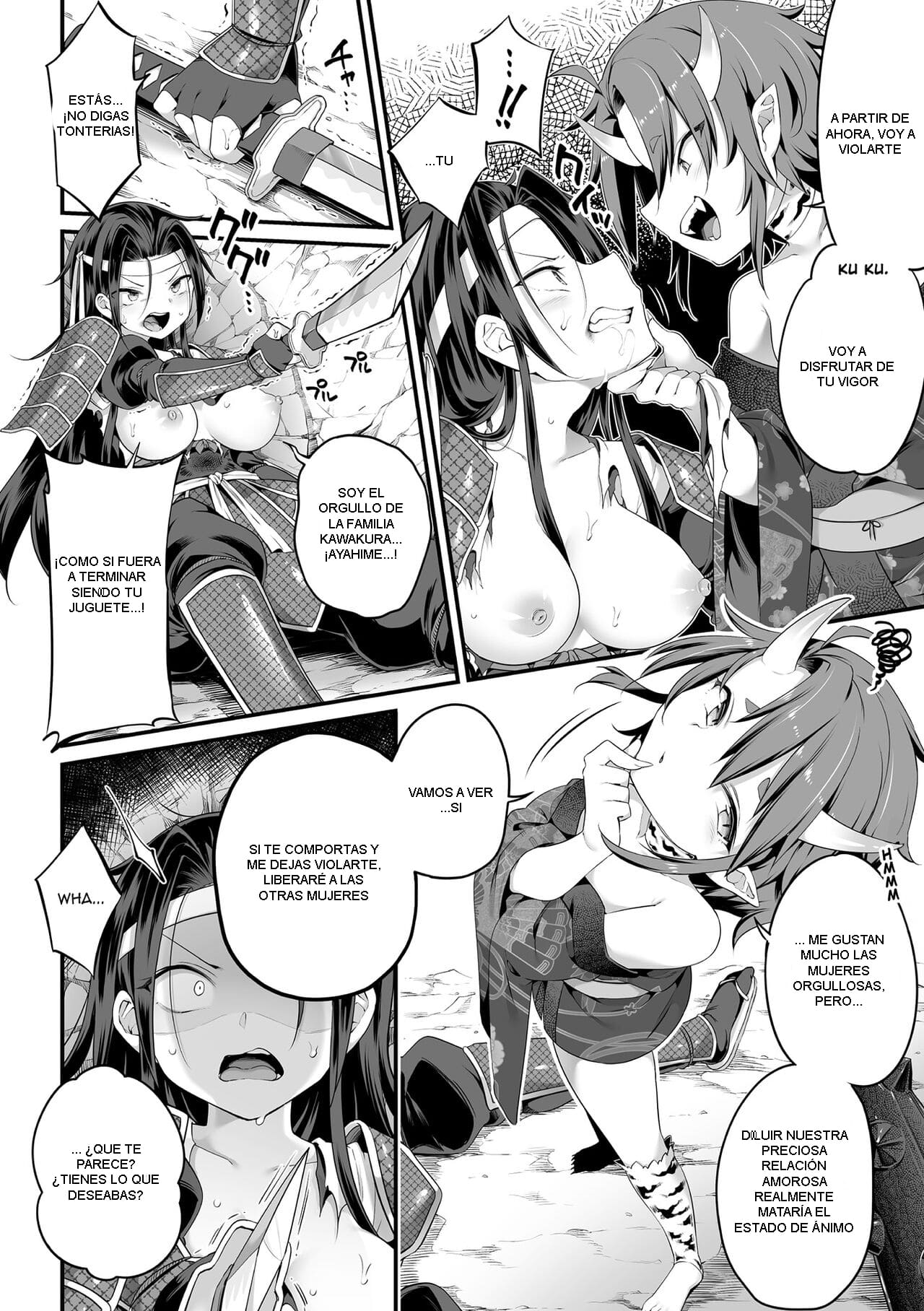 Daraku ni Itaru Oni Taiji | A Corrupted Demon Slayer page 6 full