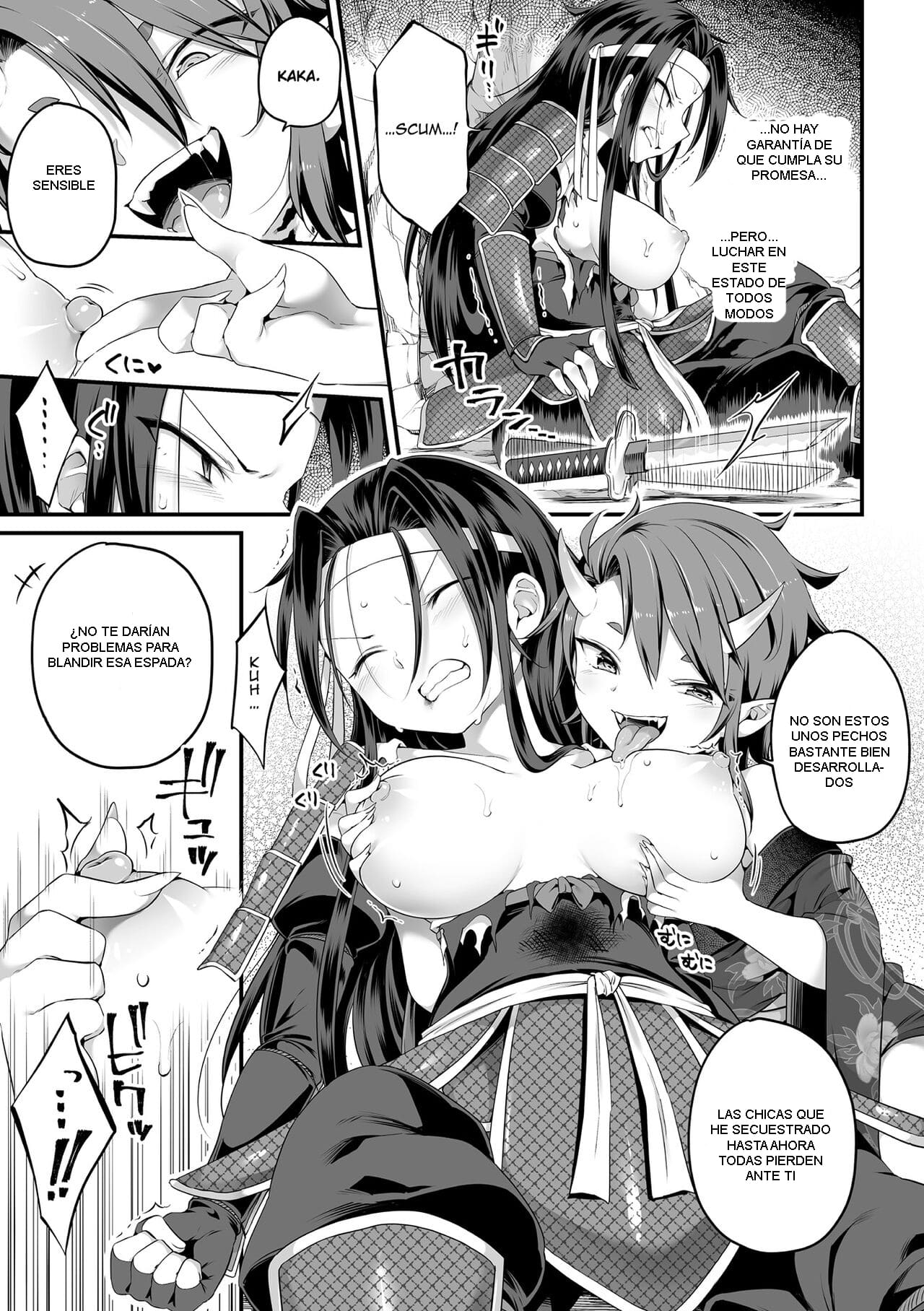 Daraku ni Itaru Oni Taiji | A Corrupted Demon Slayer page 7 full
