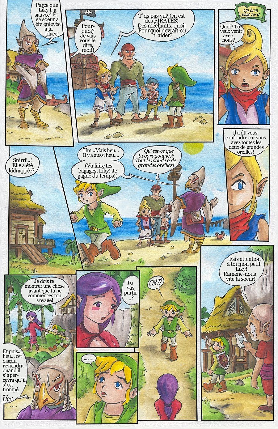 Zelda Wind Waker page 8 full