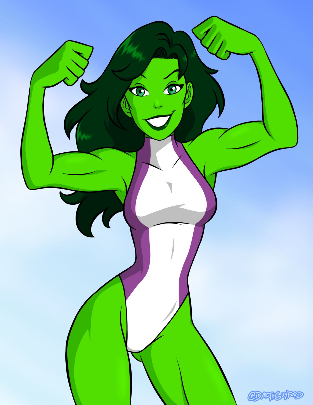 She-Hulk Alternate Pin-Ups page 4 full