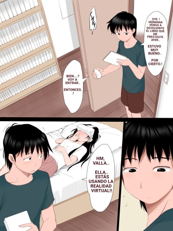 Heya ni Ani ga Iru Koto o Shirazu VR Onanie o Suru Imouto no Ohanashi cover