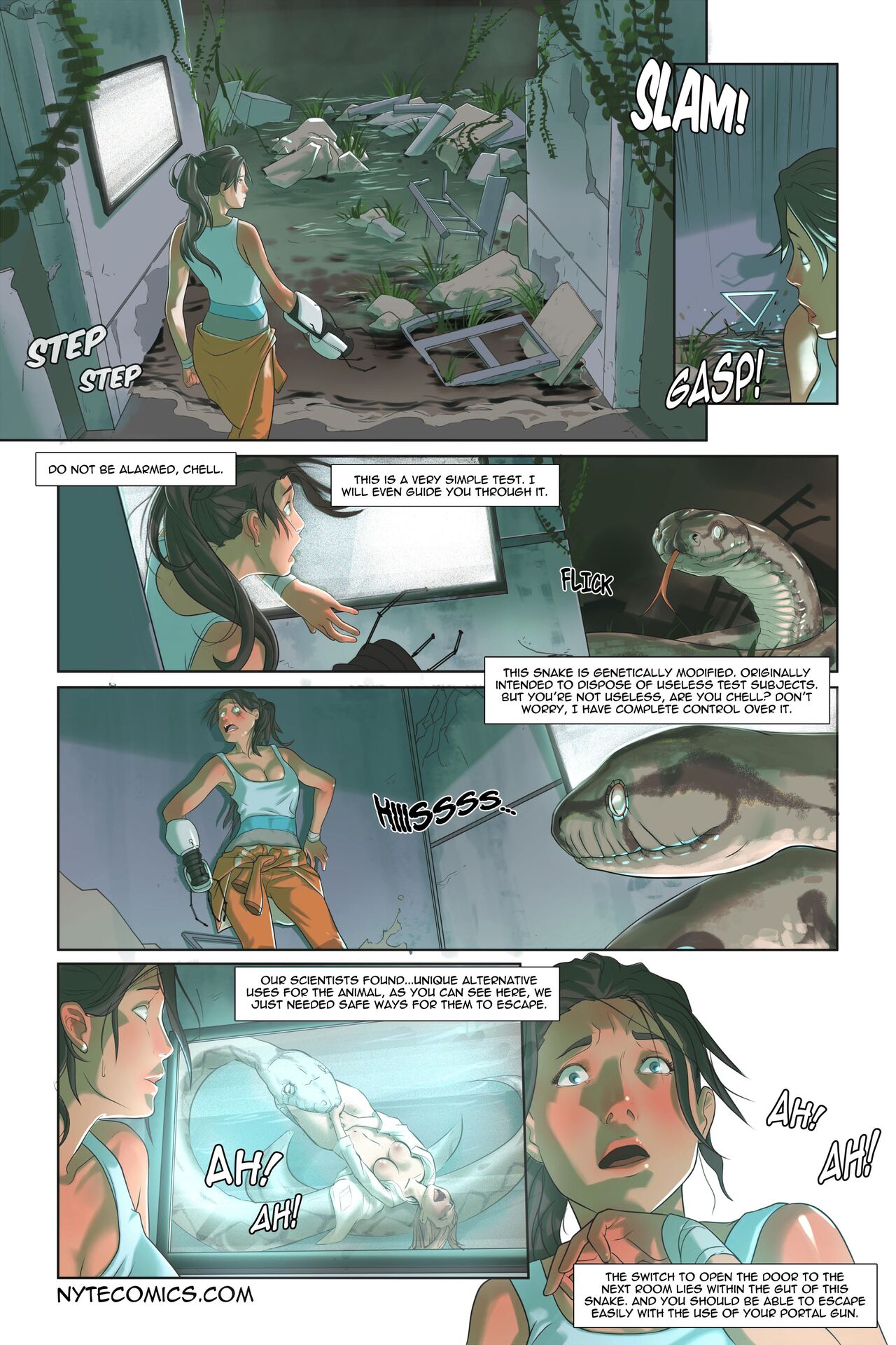 Portal: The Snake Is a Lie page 3 full