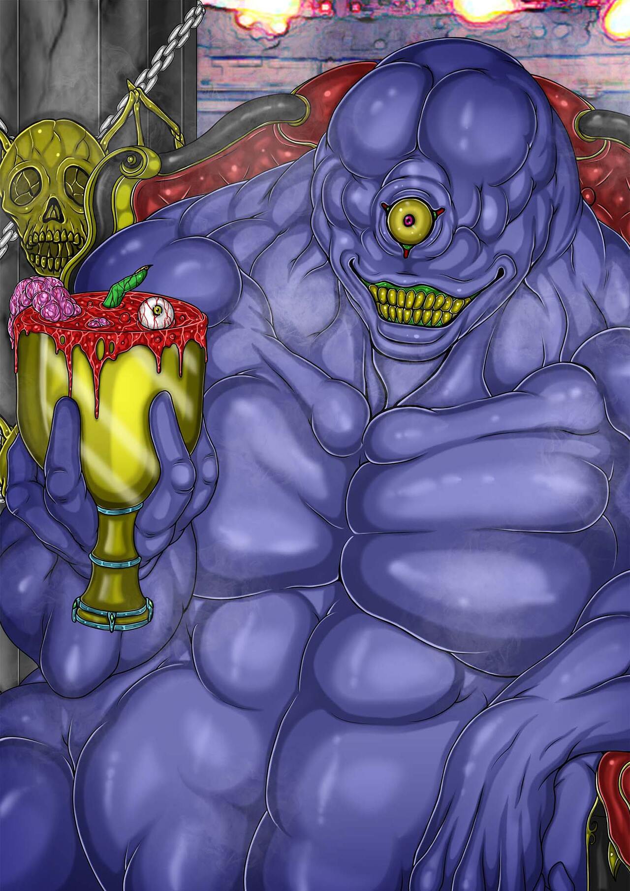 QUEEN HEAVEN HELLS GATE Vol. 8 Heaven Hen page 9 full
