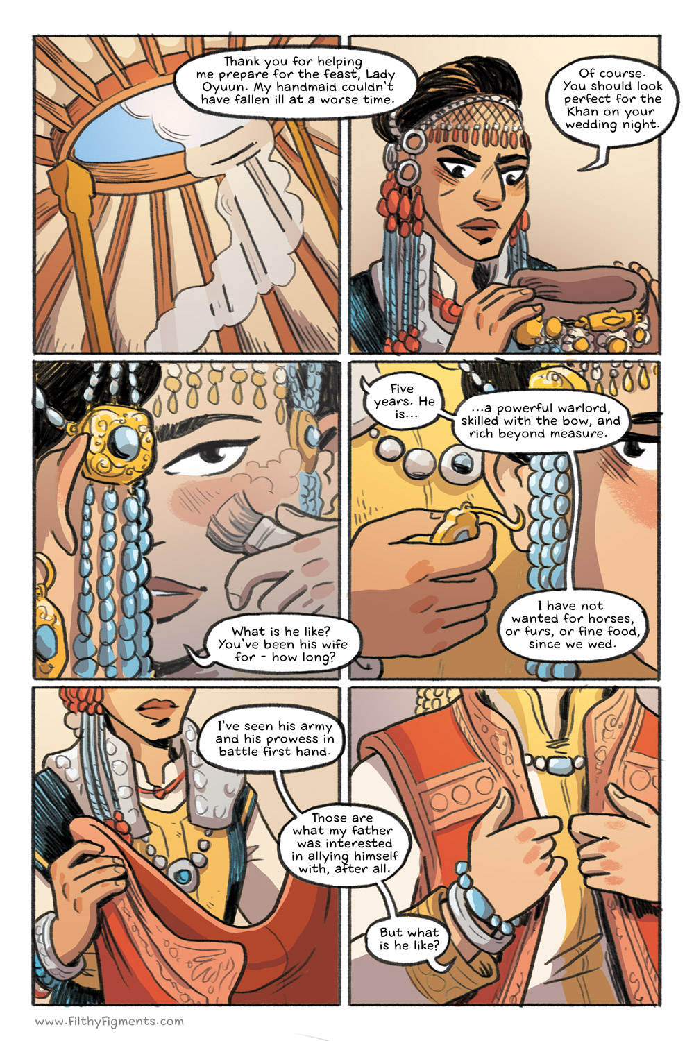 Queens of Steppe - Molly Ostertag page 2 full