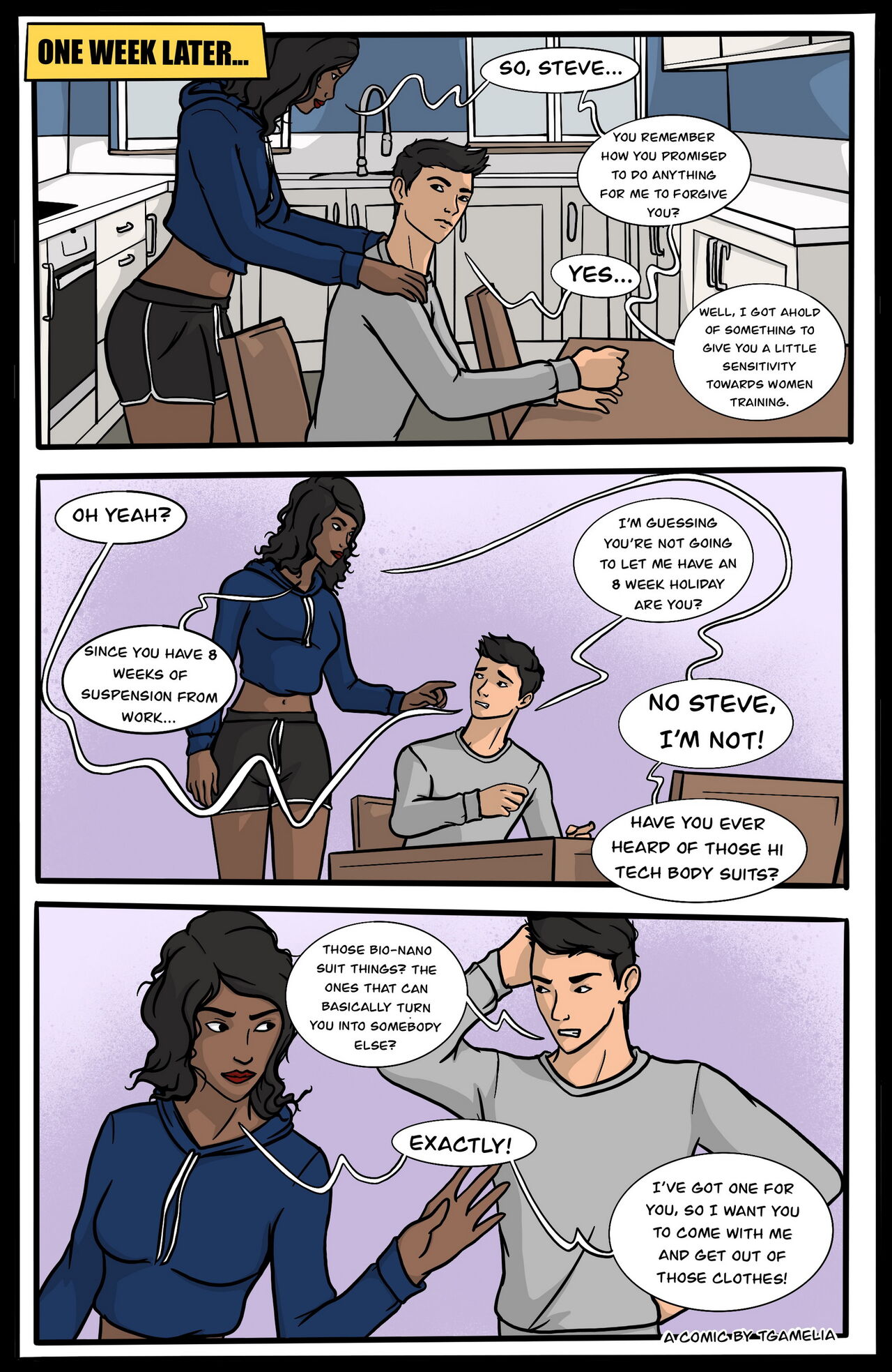 TGAmelia - Teaching Him A lesson page 3 full