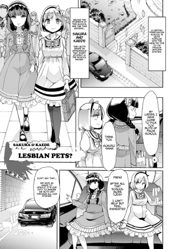 Sakura &amp; Kaede: Lesbian Pets? - How do you like Diaper girl? cover