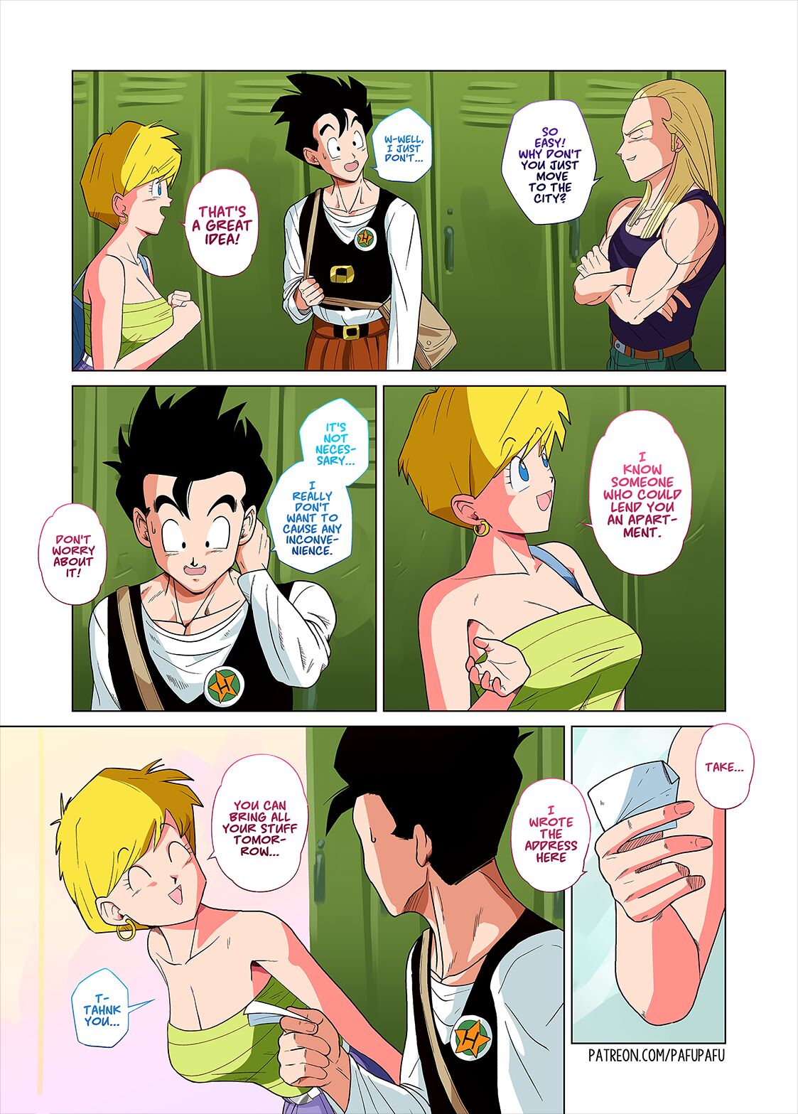 Gohan vs Erasa! page 3 full