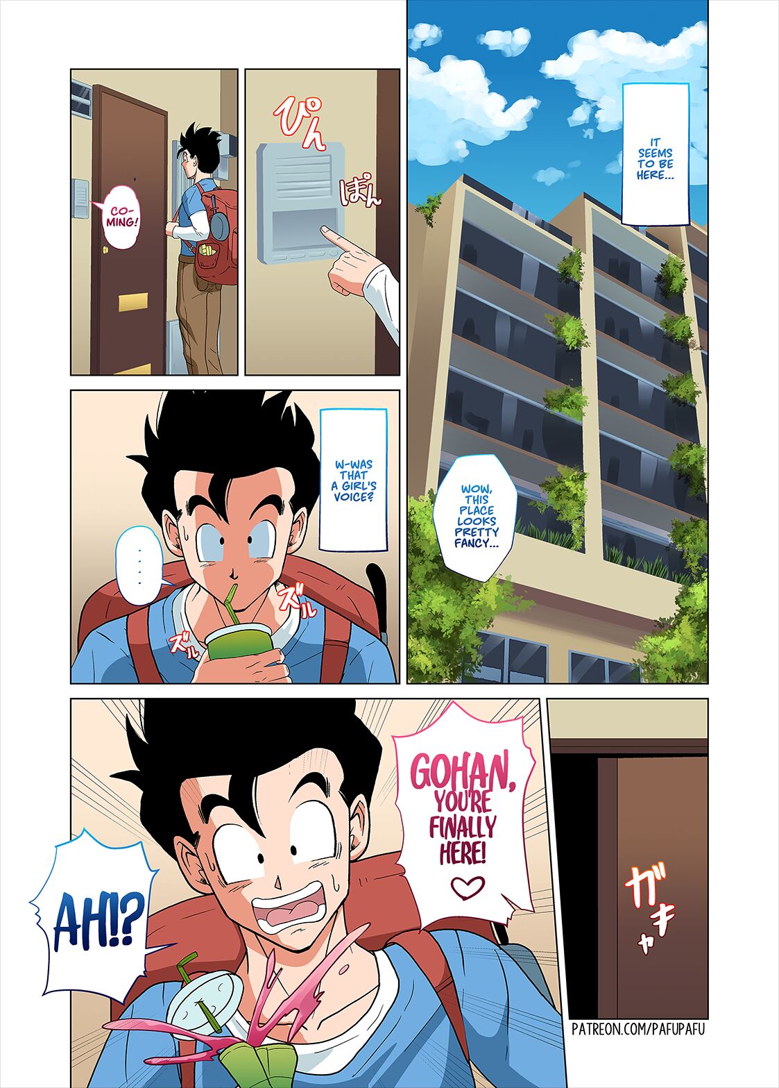Gohan vs Erasa! page 5 full