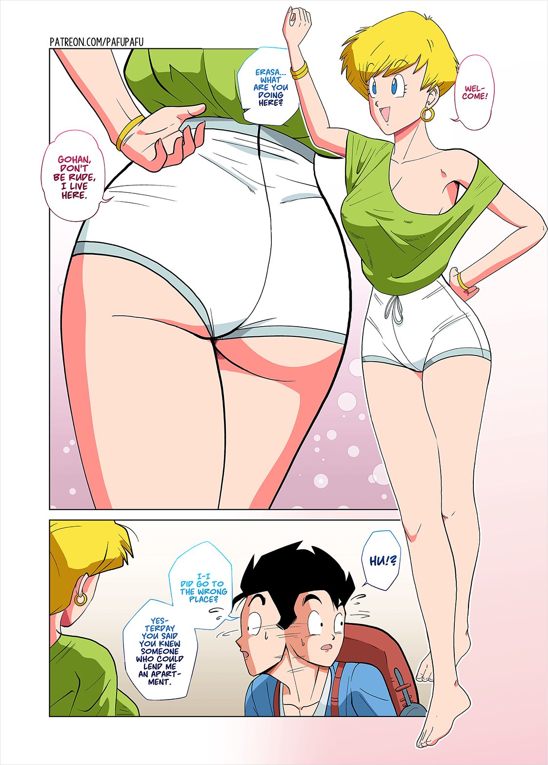 Gohan vs Erasa! page 6 full