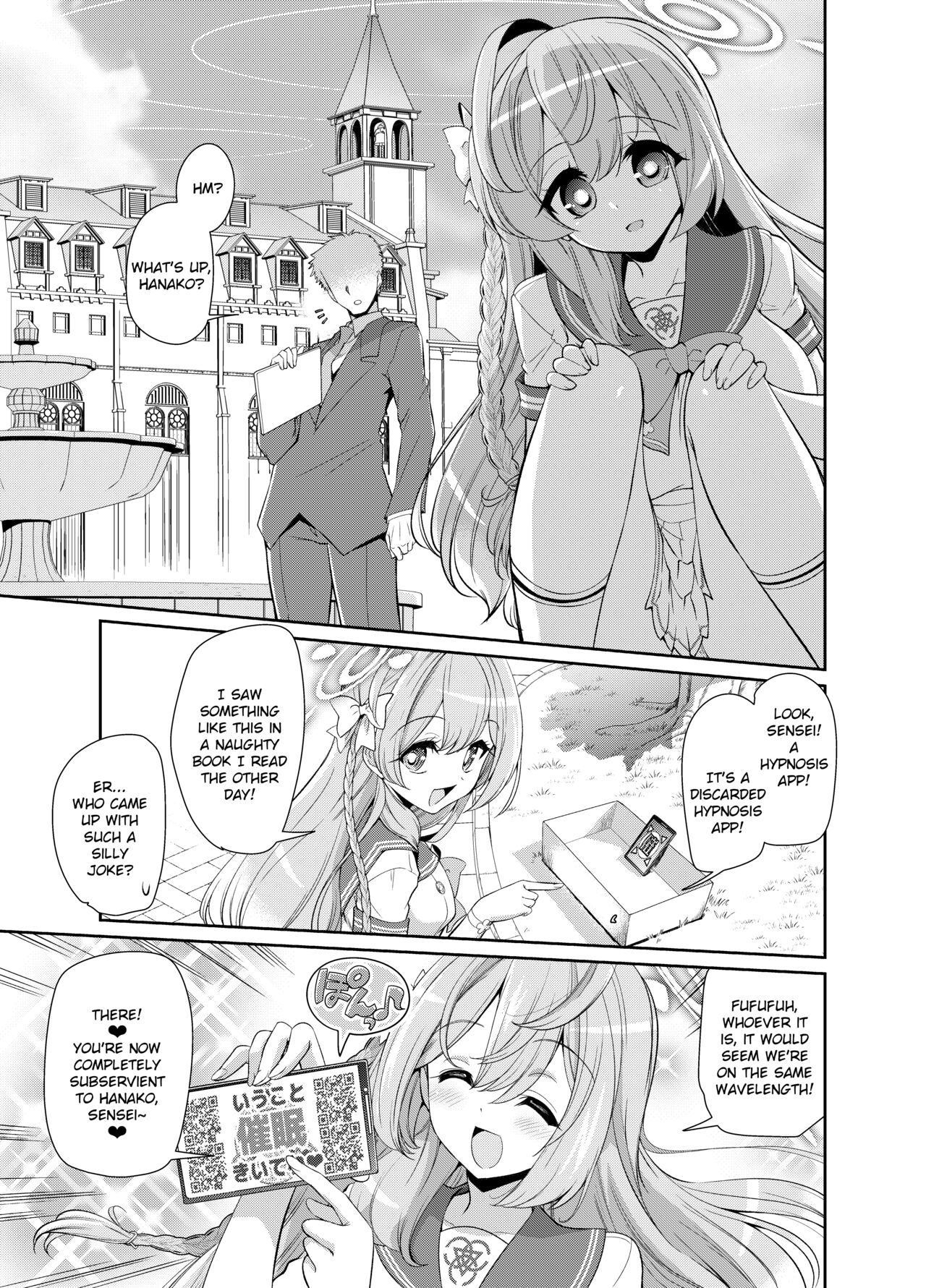 Sensei o Saimin shite Zenbu Shihai saretai Hanako-san | Hanako Wants to Hypnotize Sensei and be Dominated by Him page 3 full
