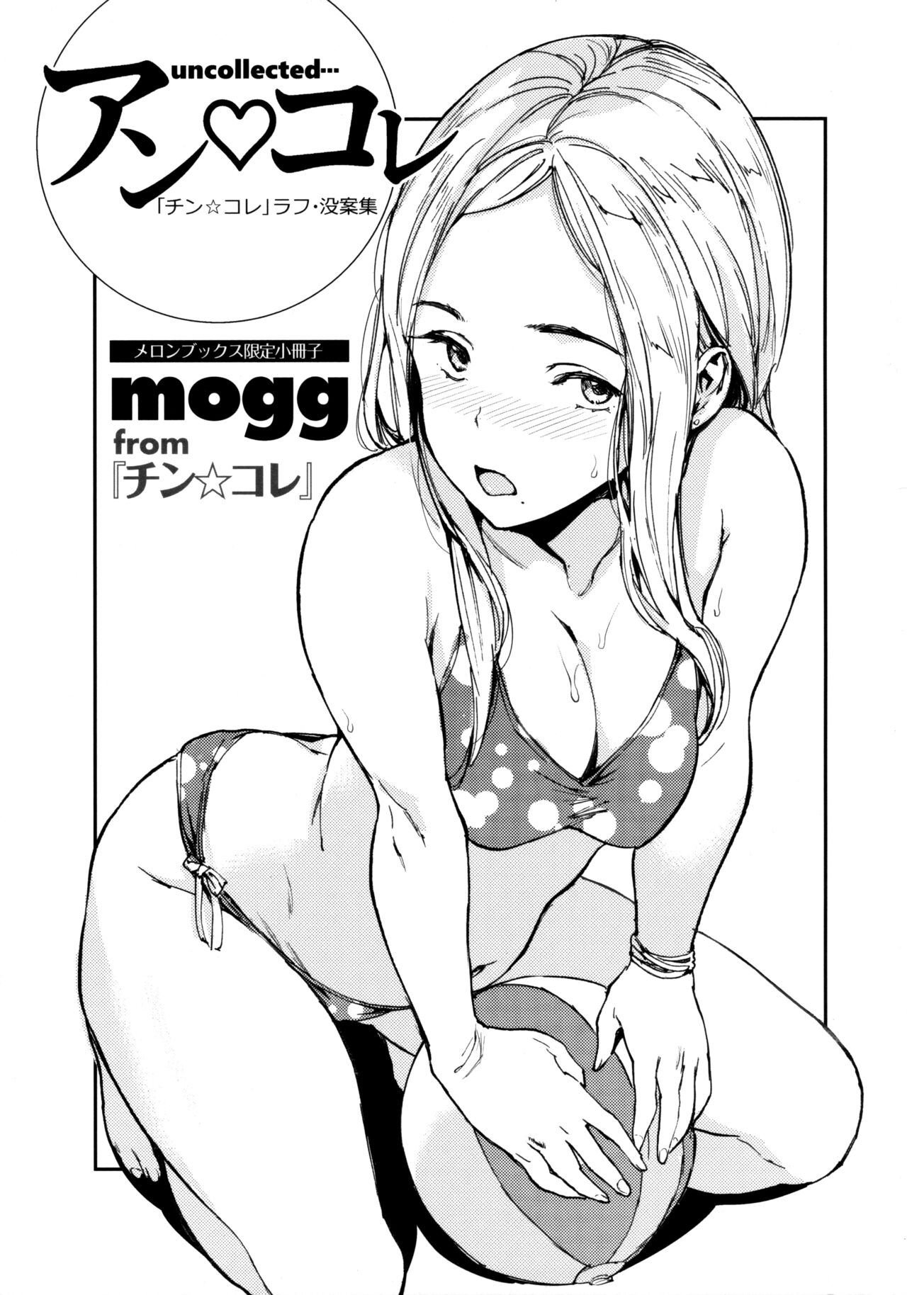 Chin-Chin Collection Melonbooks Tokuten 8P Leaflet page 1 full